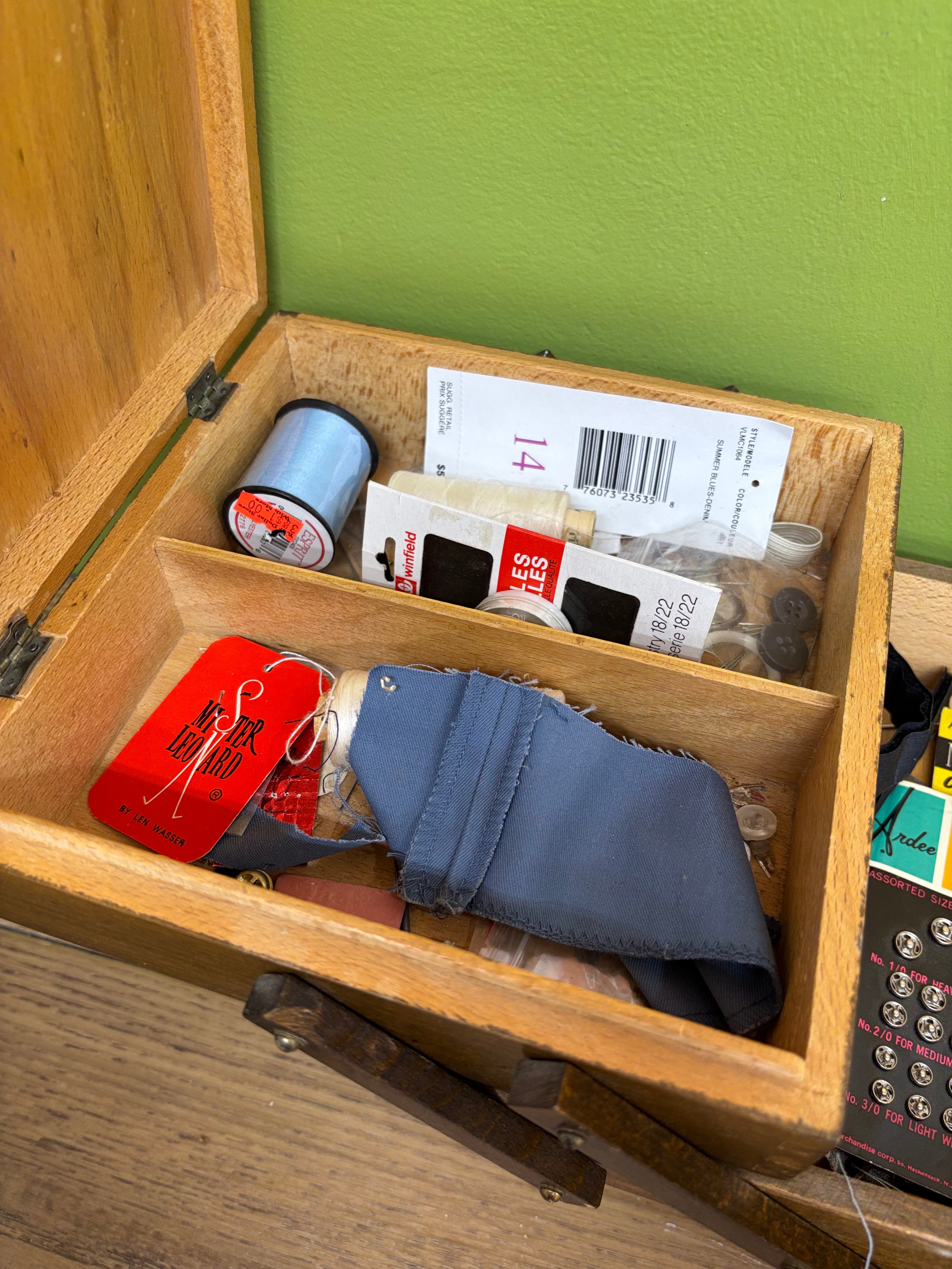 Accordion Sewing Box