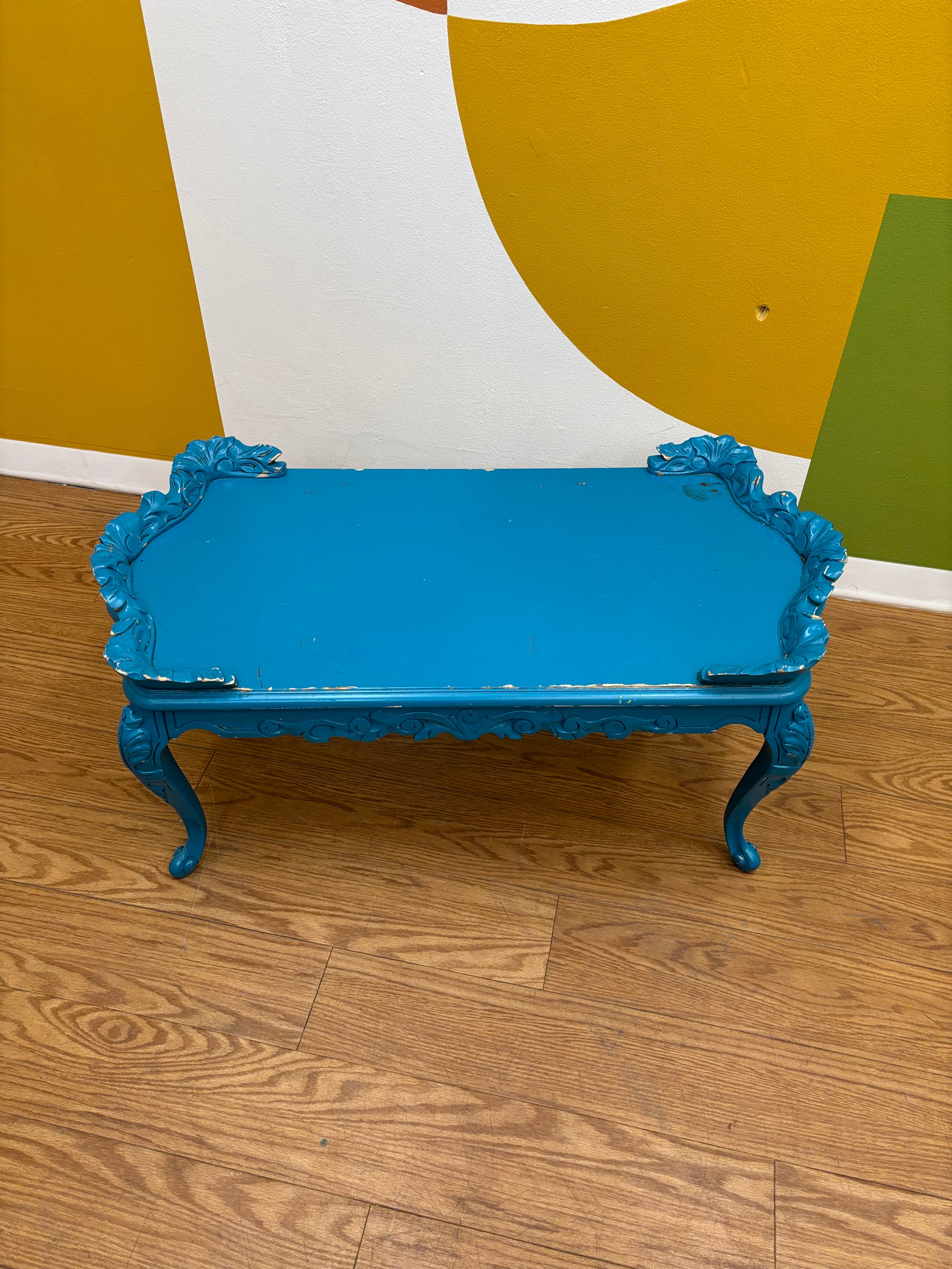 Blue Coffee Table