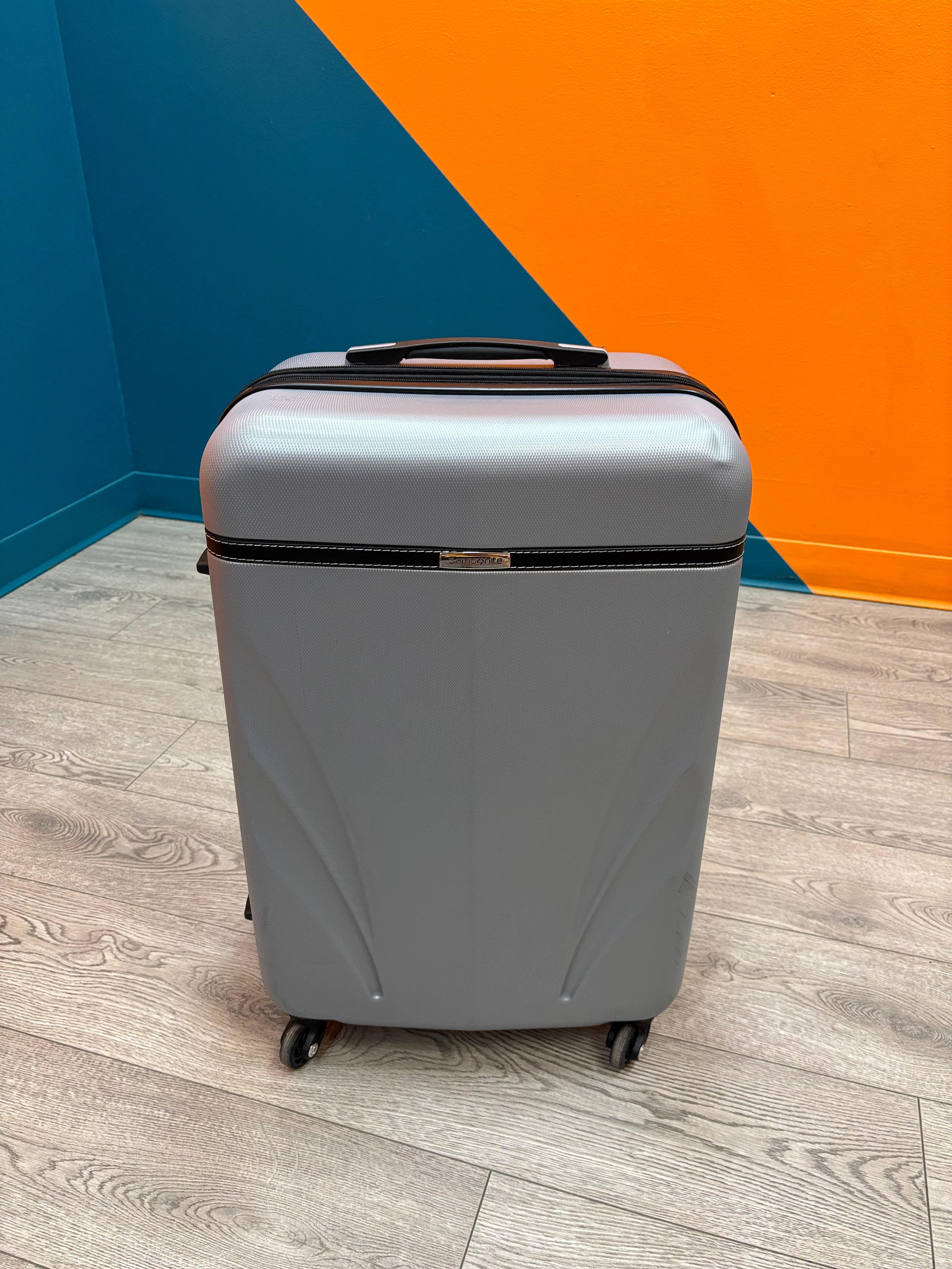 Grey Rolling Suitcase (Samsonite)
