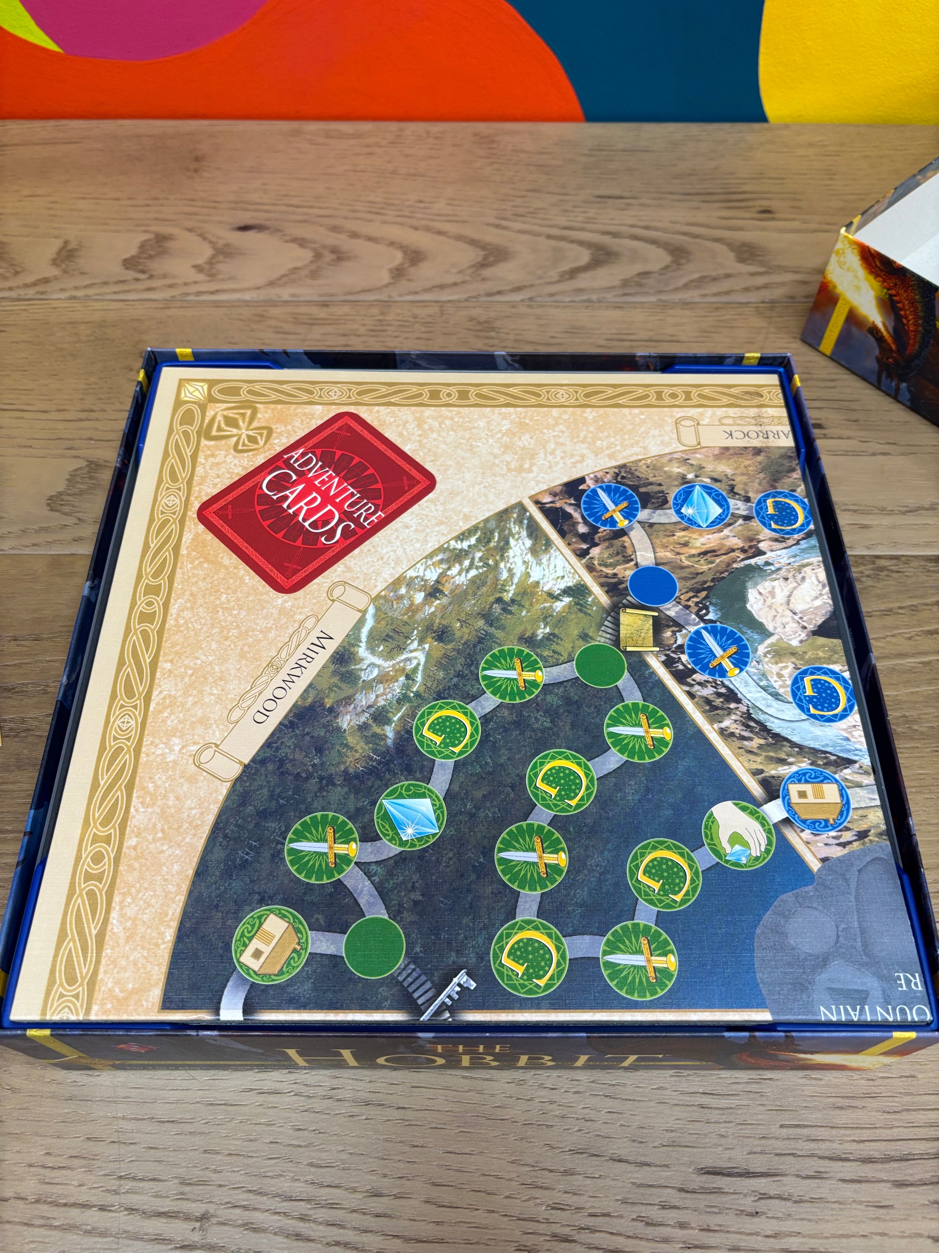 The Hobbit: The Defeat of the Evil Dragon Smaug Board Game