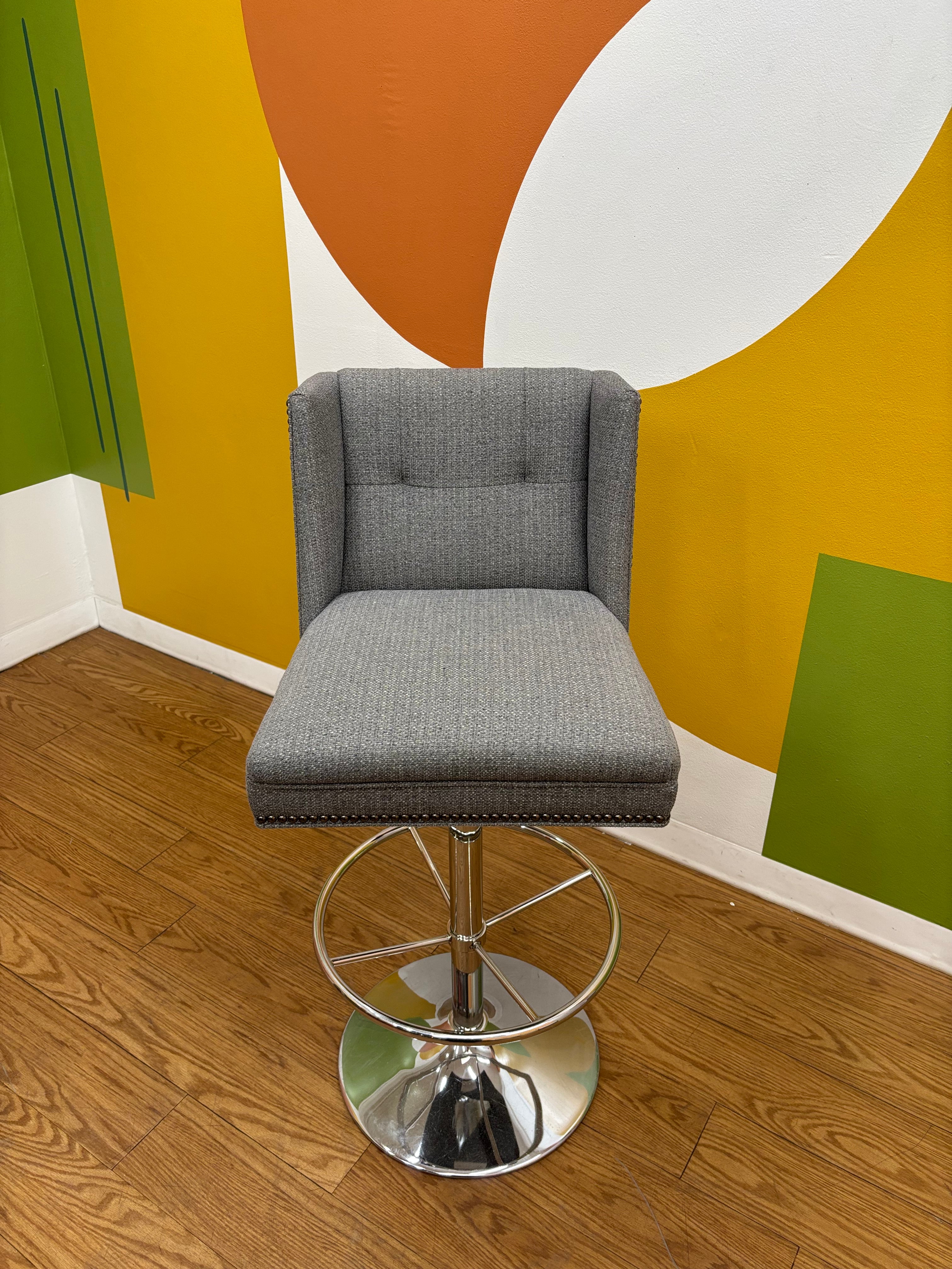 Fabric Barstool