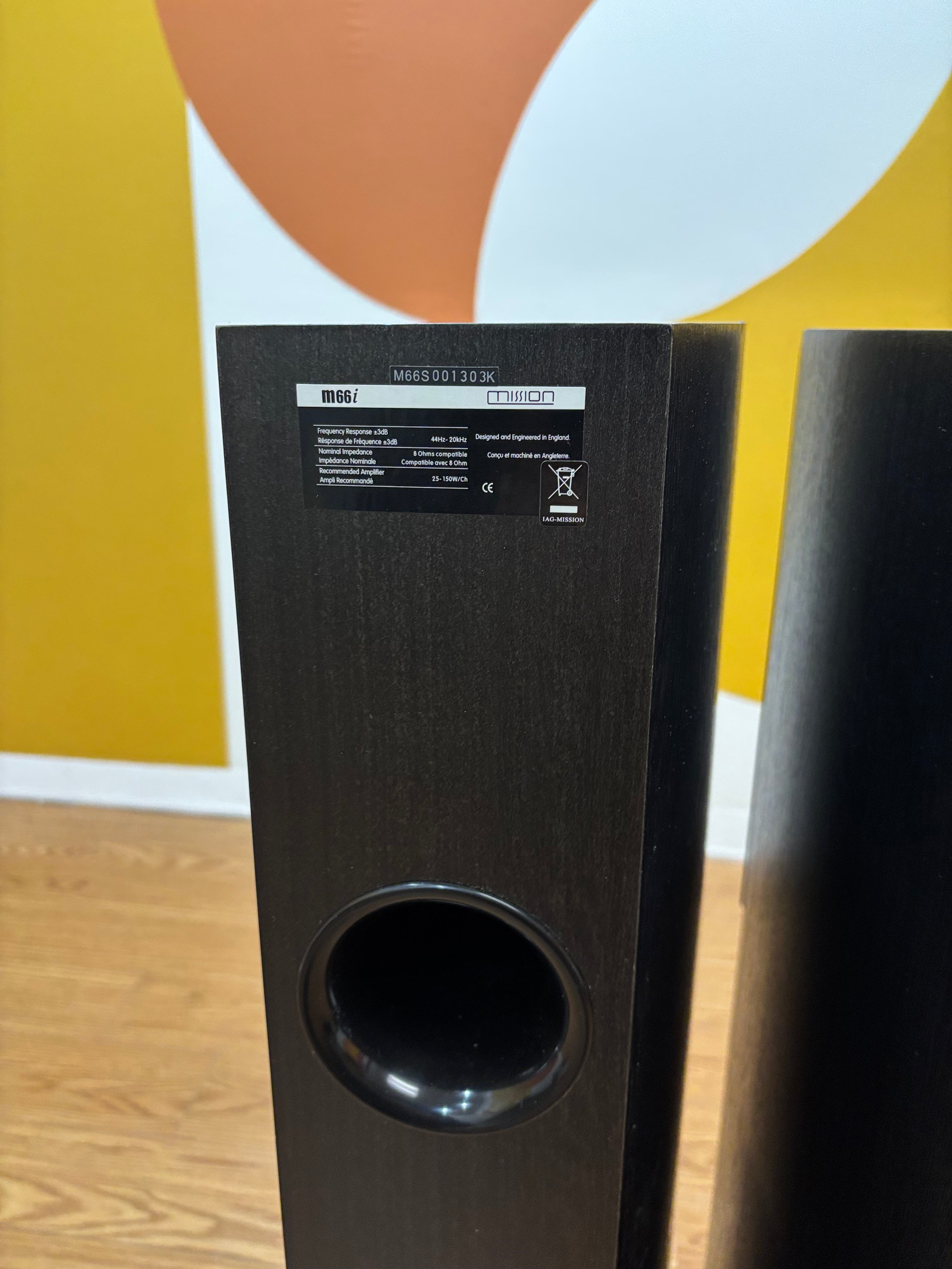 Set of Mission Tower Speakers