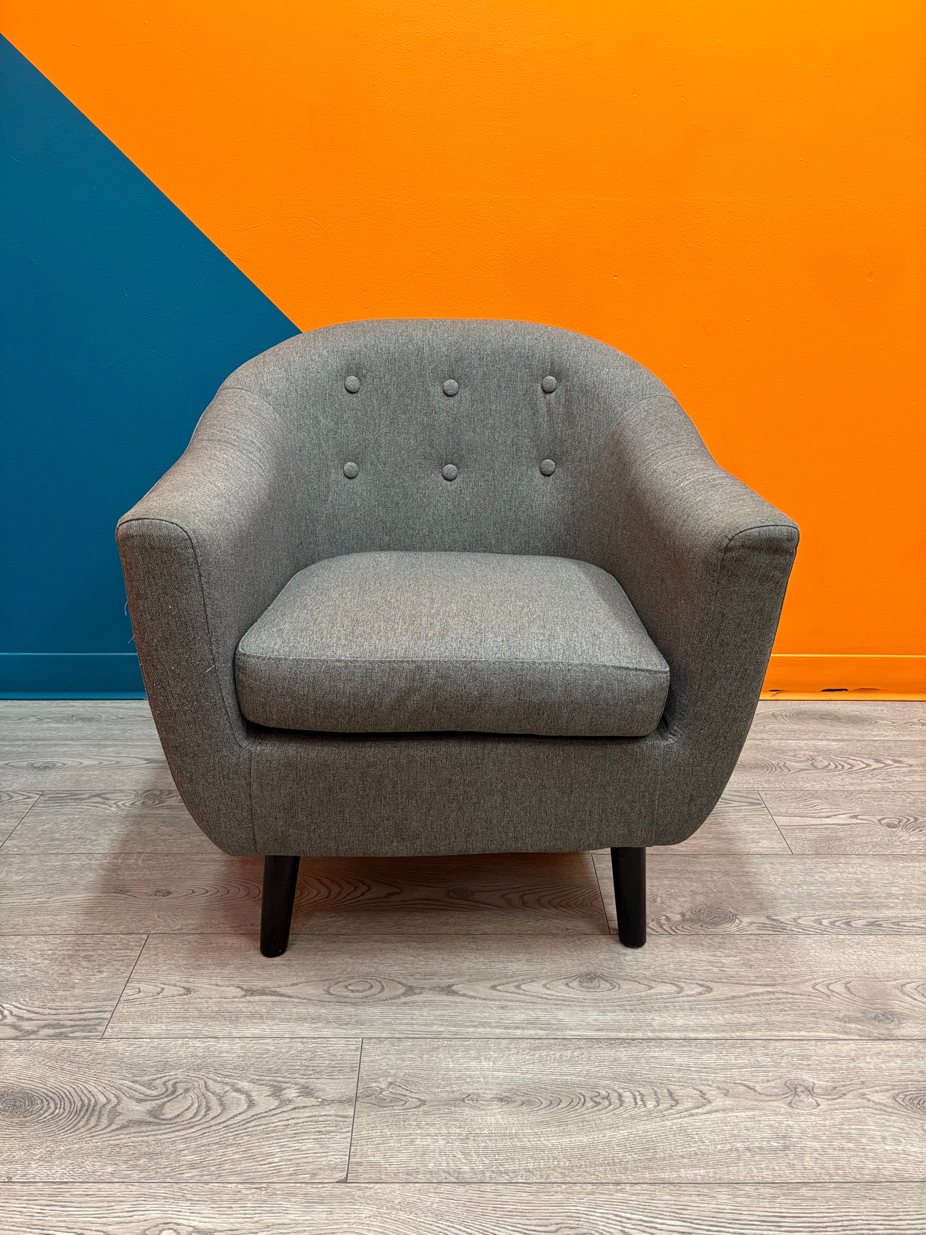 Grey Armchair