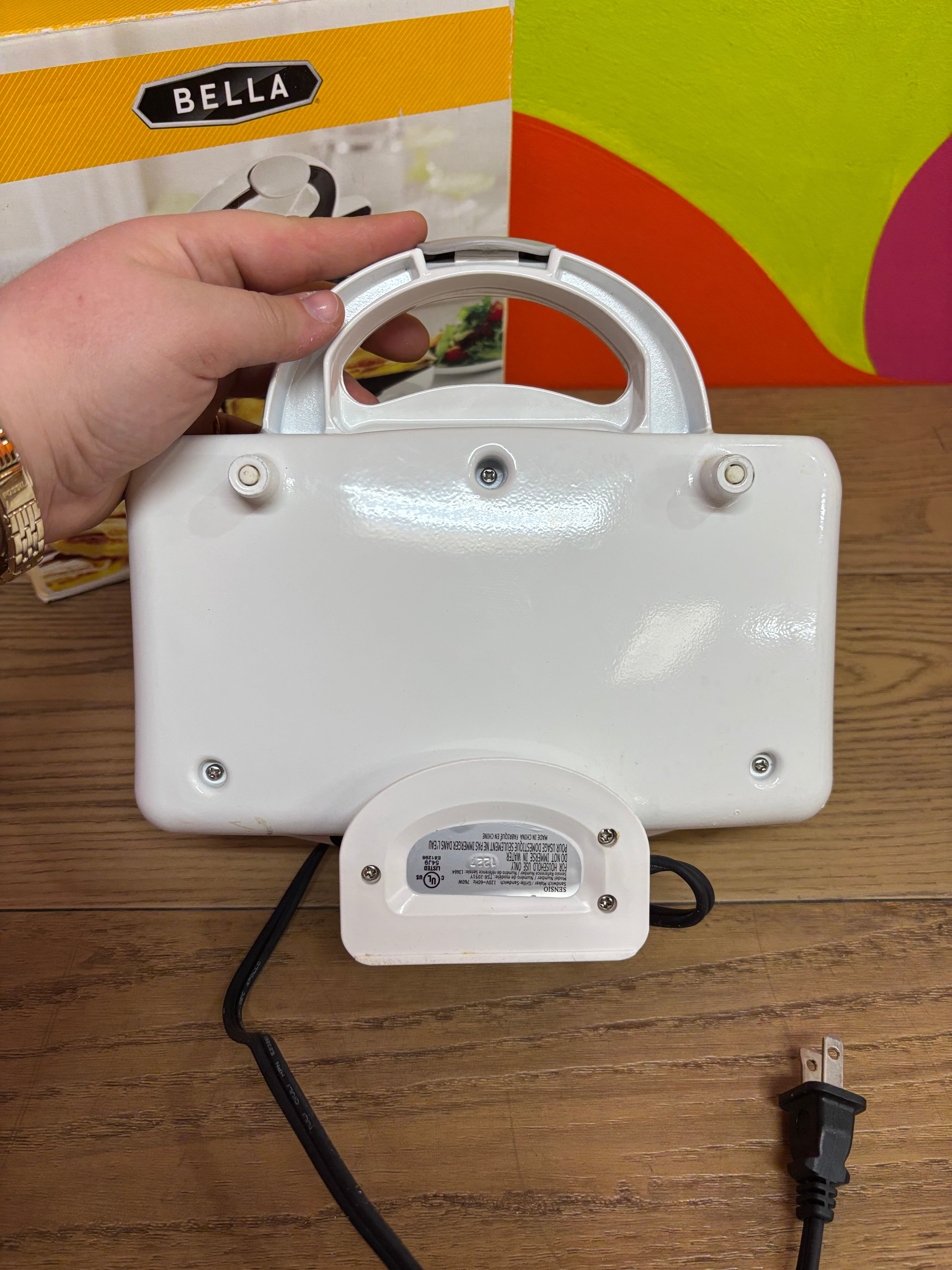 Bella Panini Sandwich Grill Press