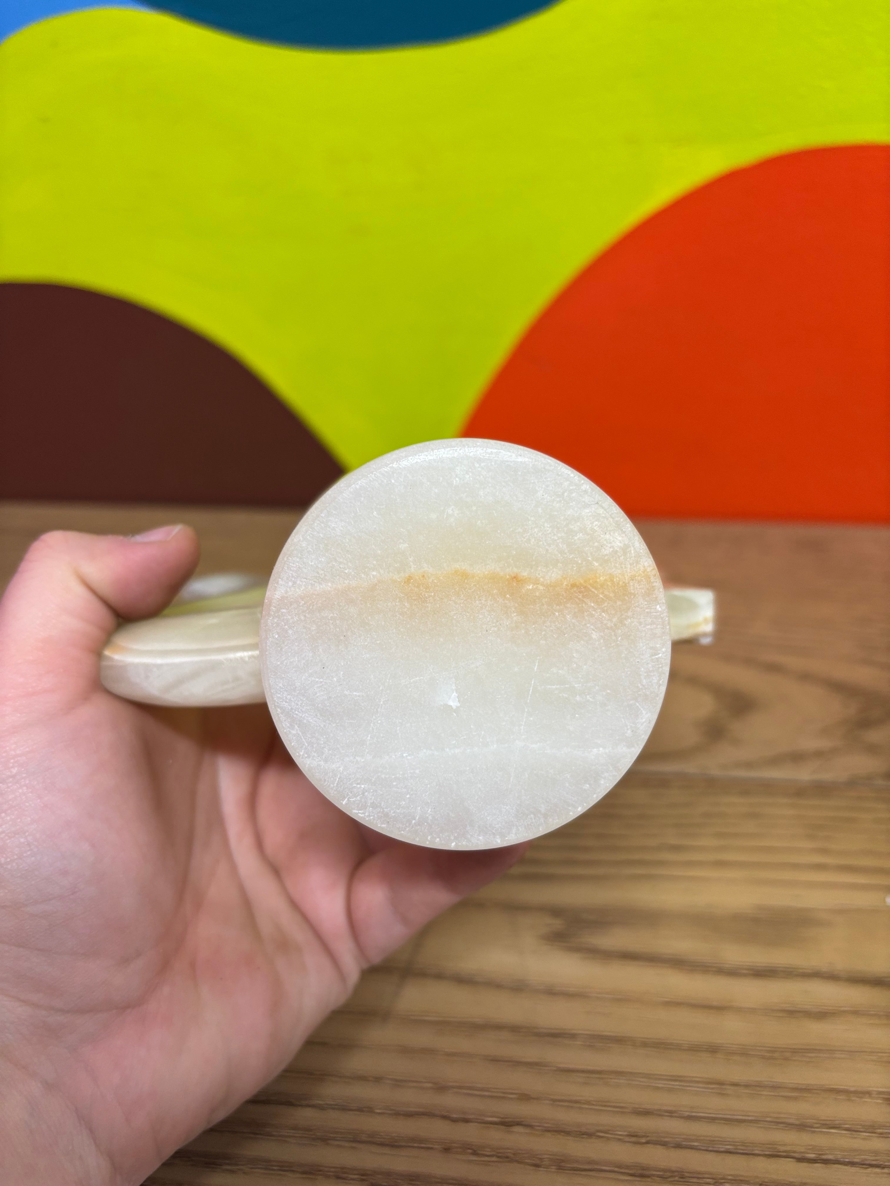 Carved Onyx Pitcher and Goblets Set