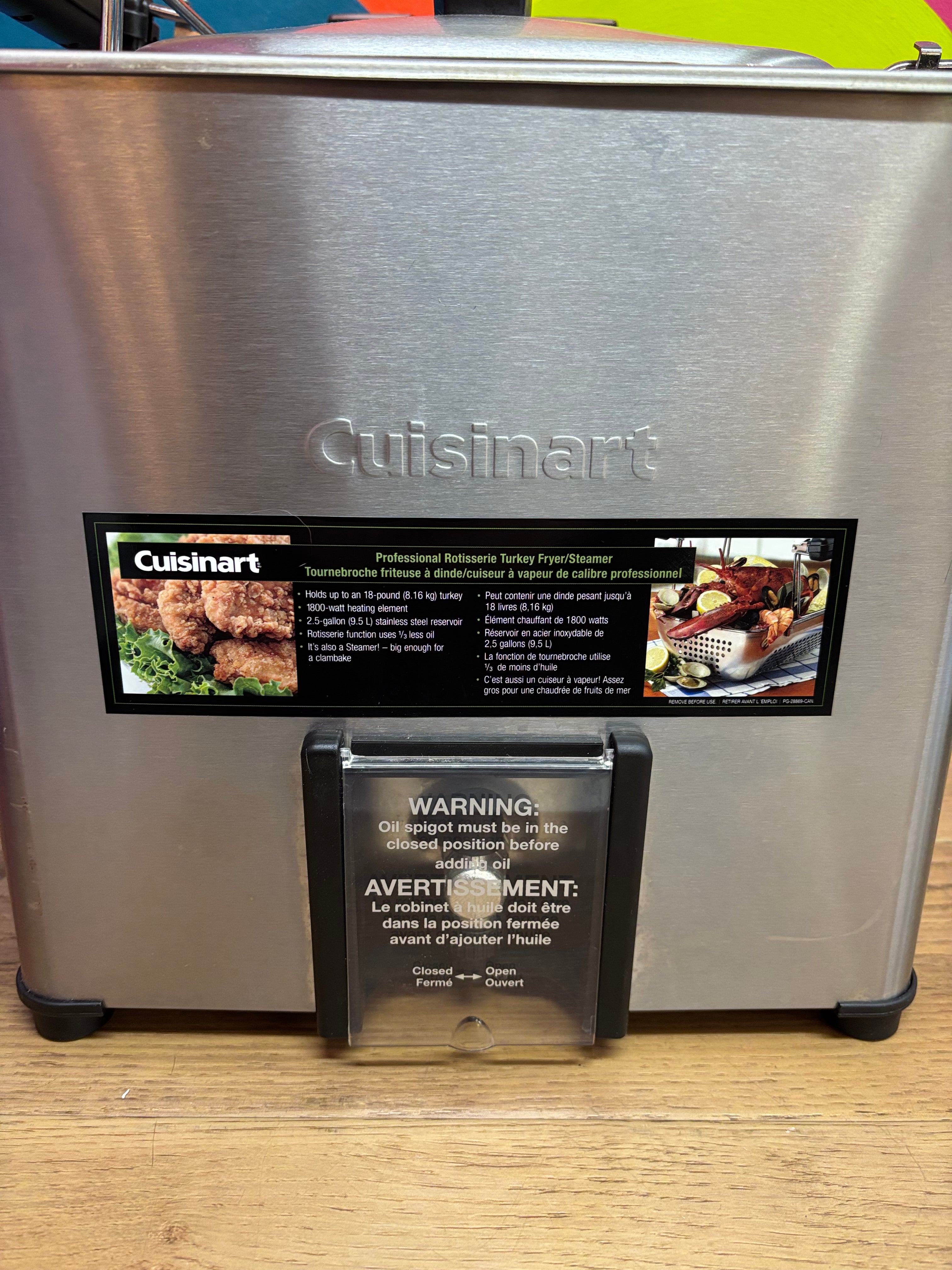 Cuisinart Rotisserie Fryer and Steamer