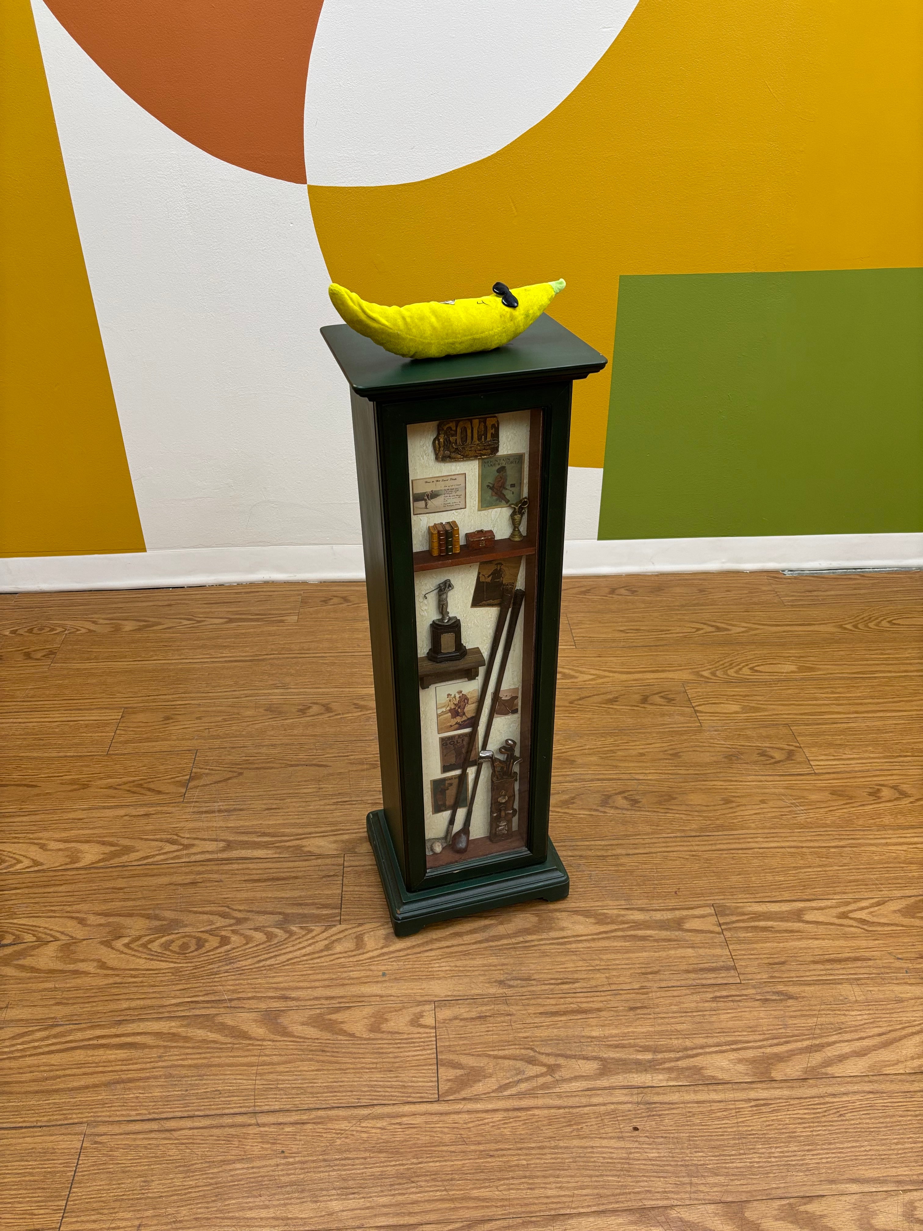 Golf Themed Wine Cabinet