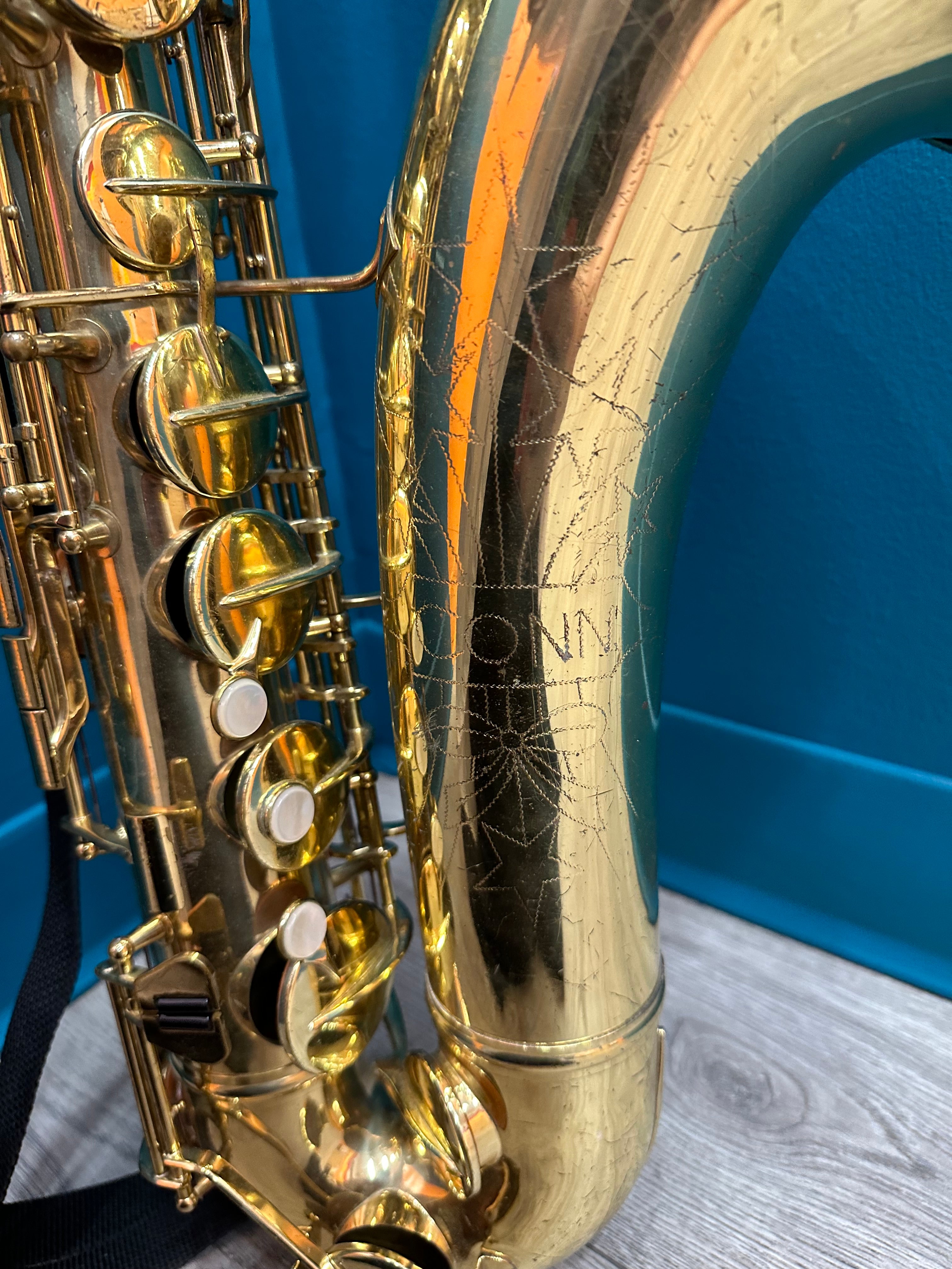 Conn Brass Tenor Saxophone