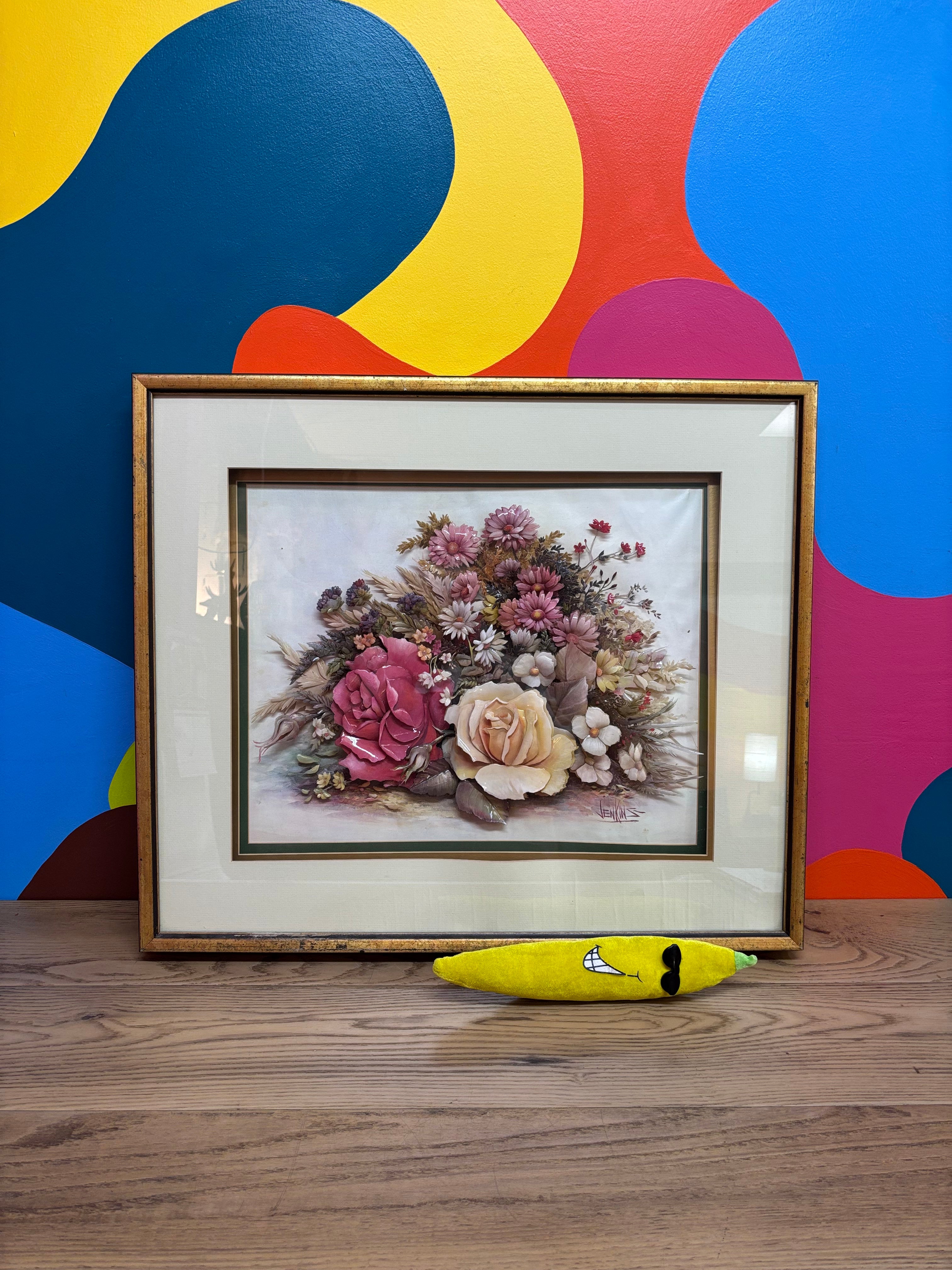 3D Framed Flowers