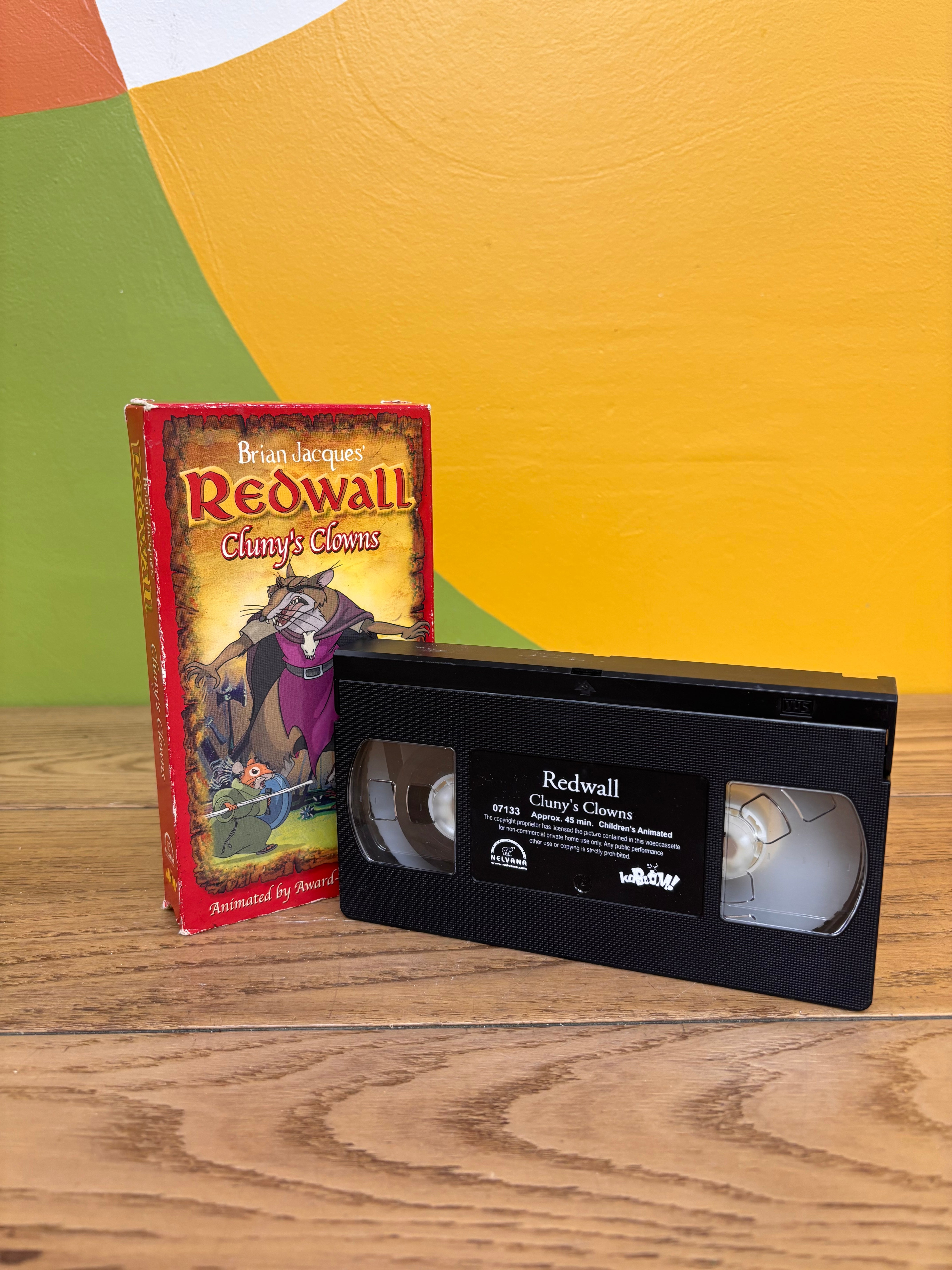 Redwall: Cluny's Clowns VHS 2002