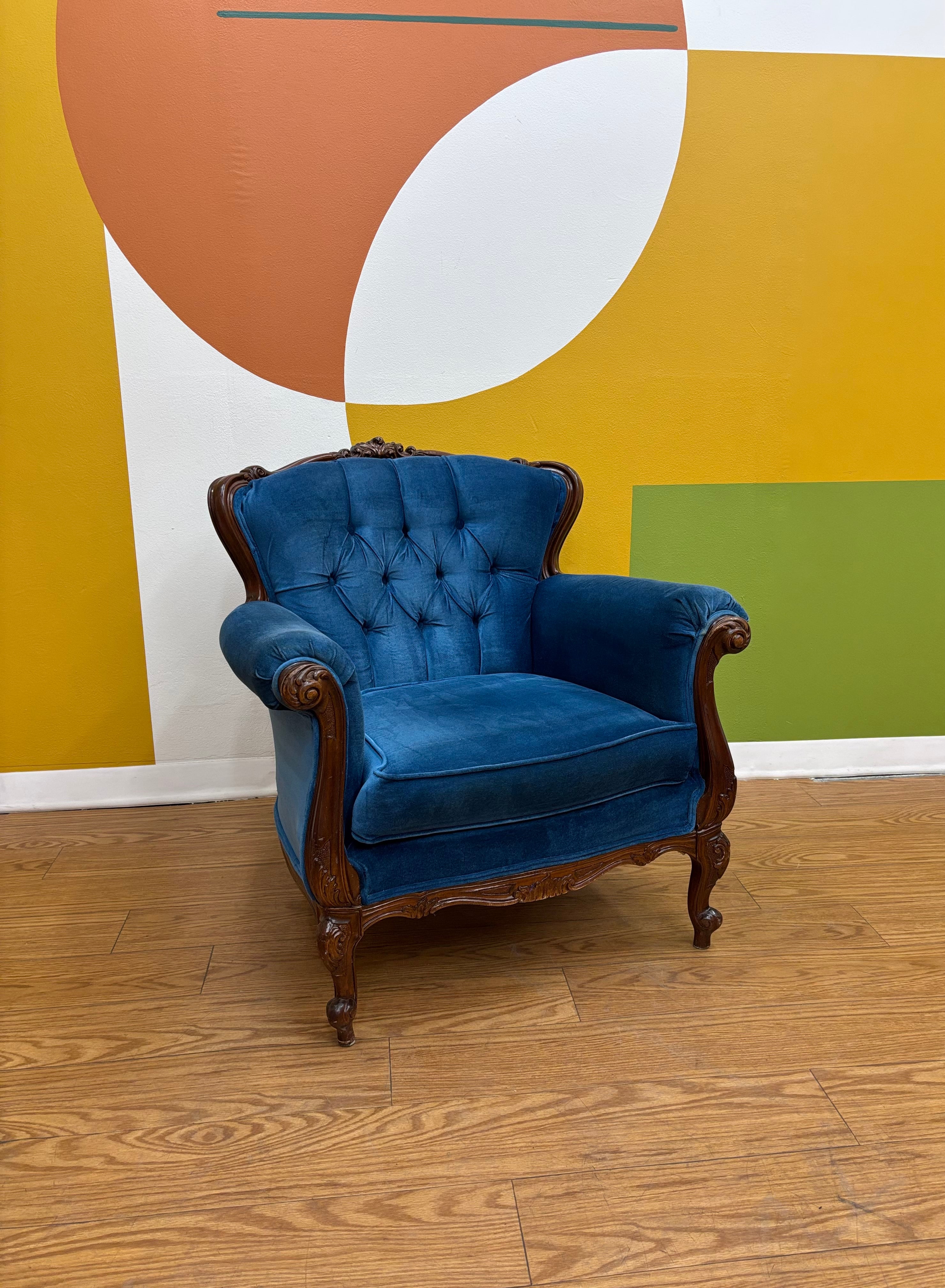 Blue Armchair