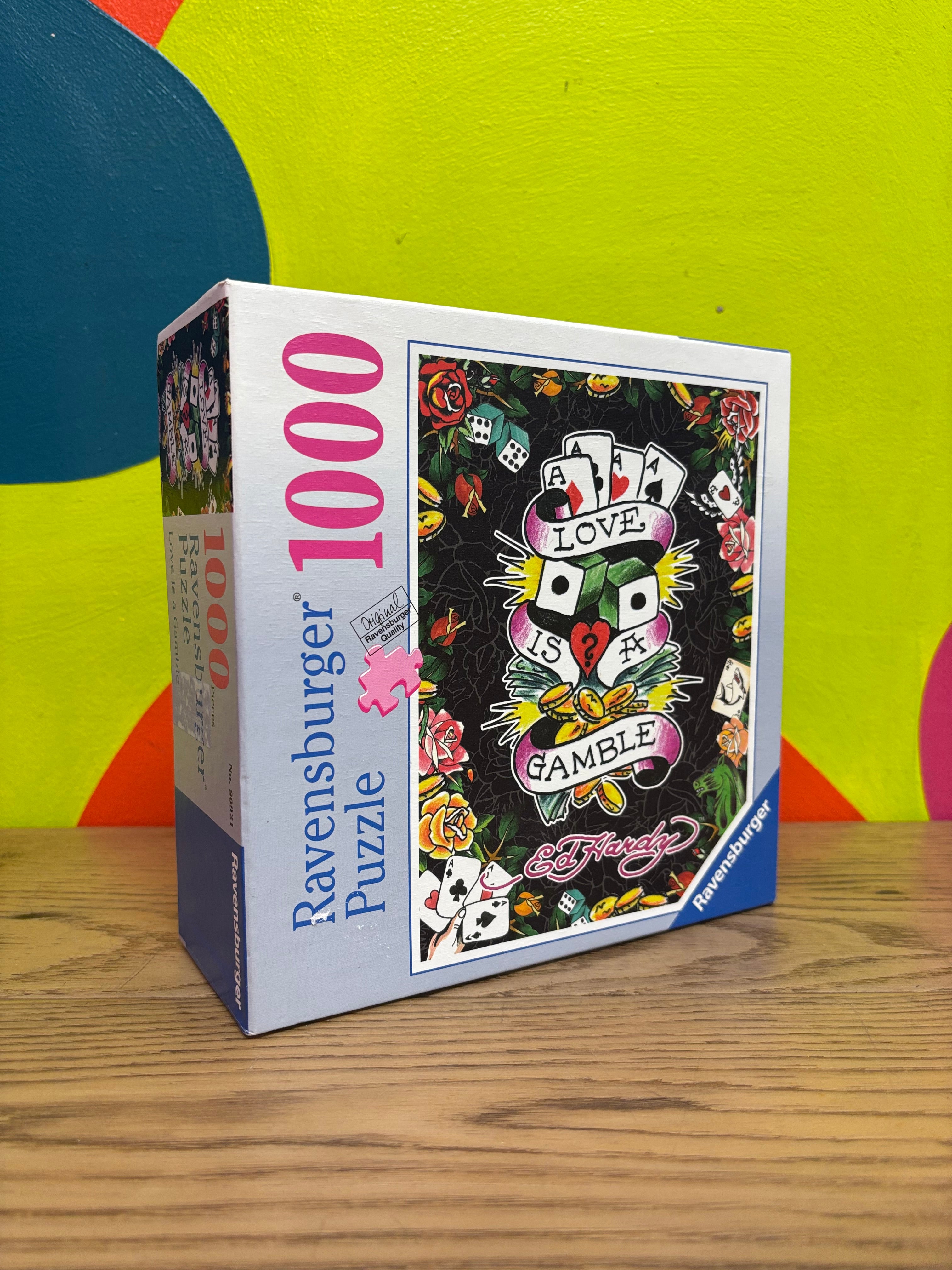 Ed Hardy: Love is a Gamble 1000 Piece Puzzle