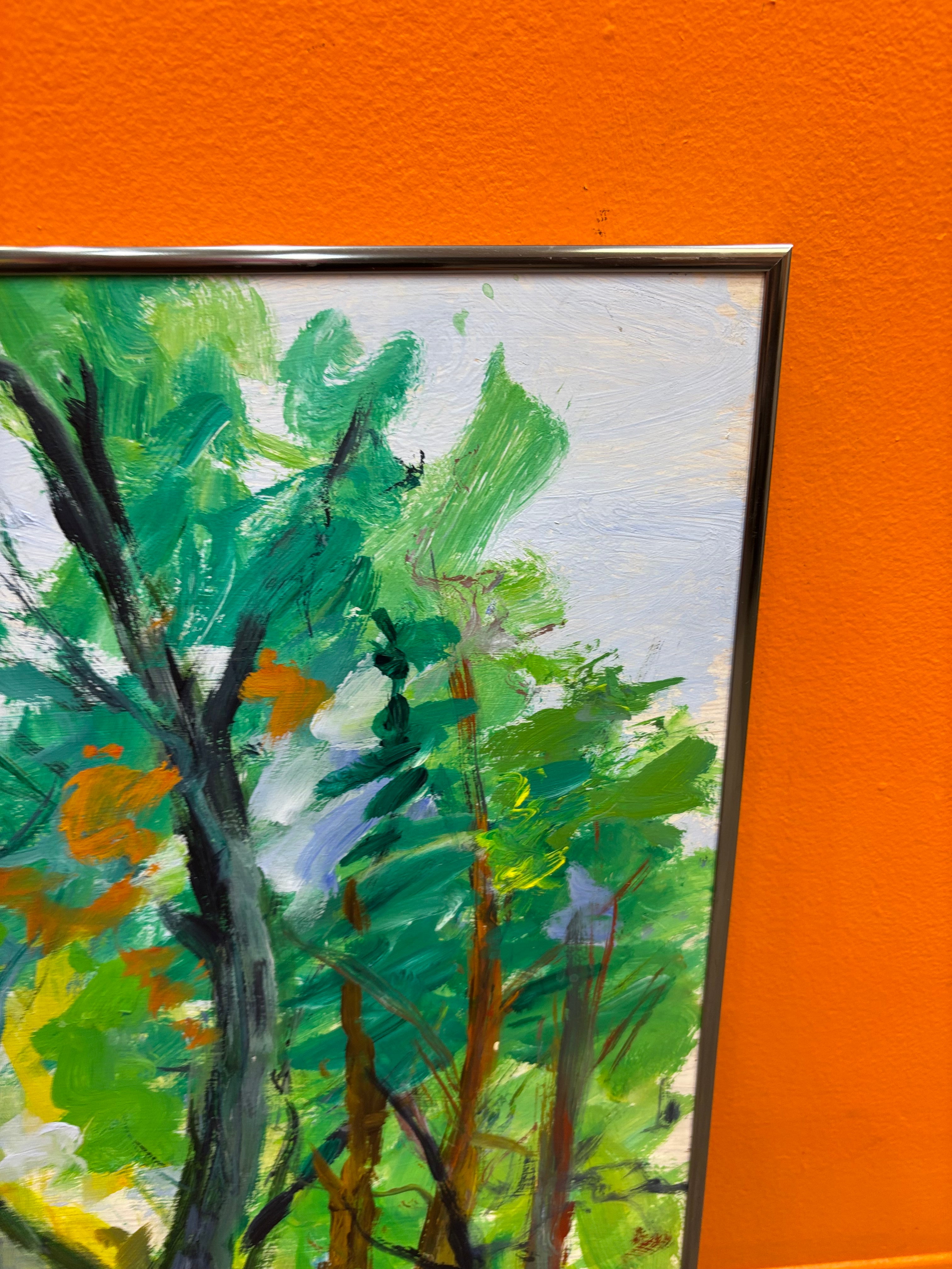 Framed "River Valley View"Painting
