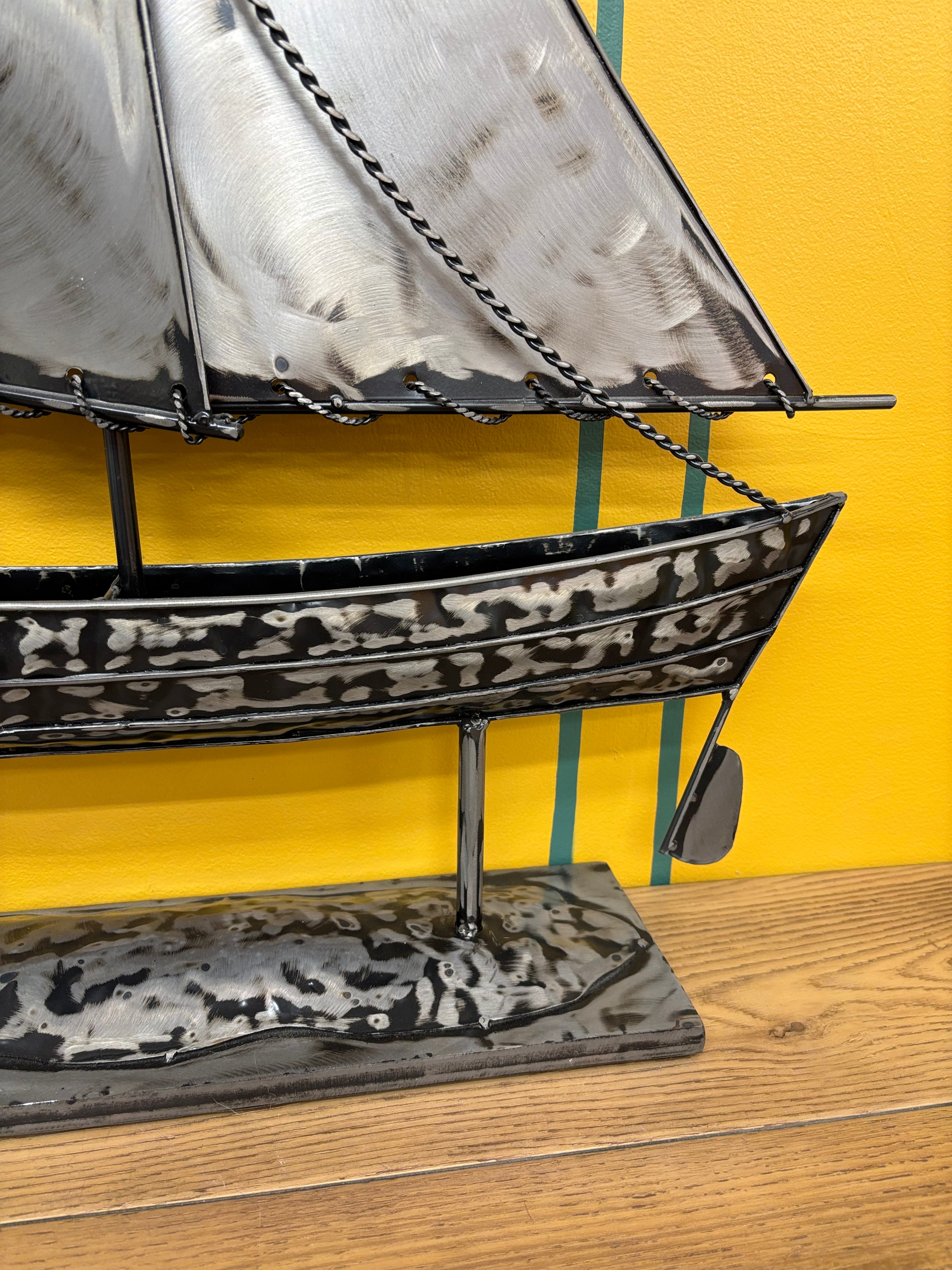Metal Sailboat