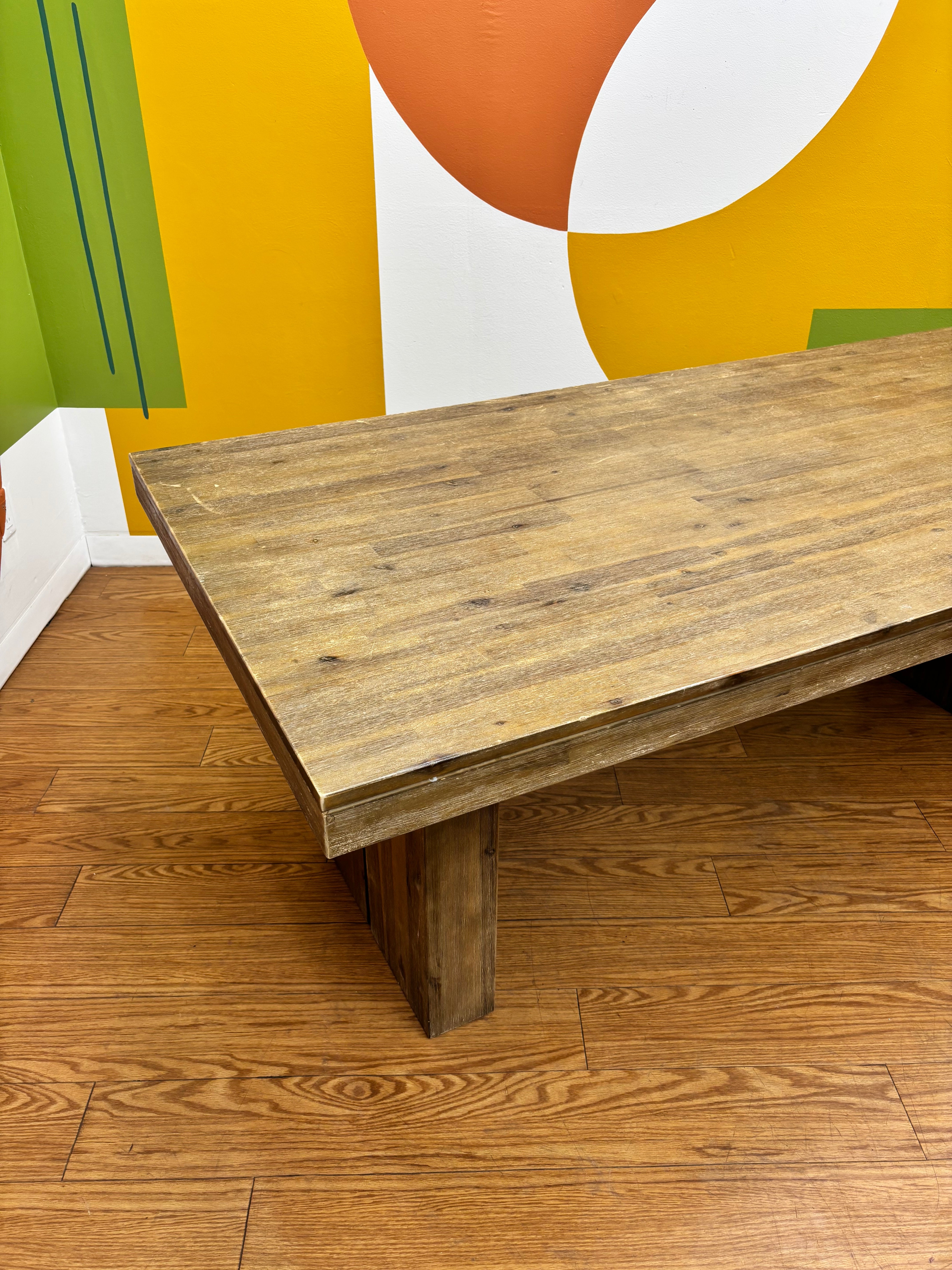 Large Wood Dining Table