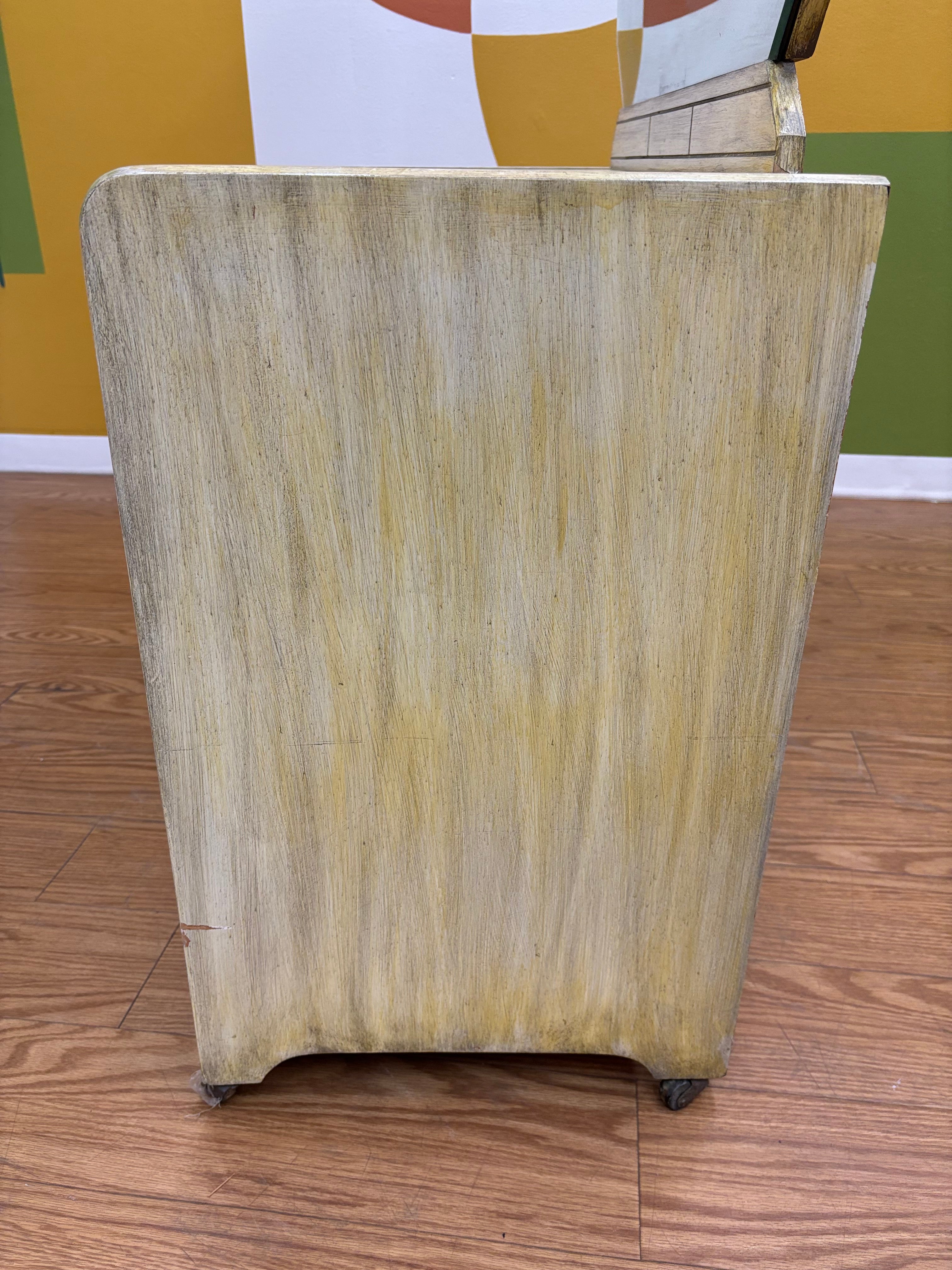 Wood Vanity