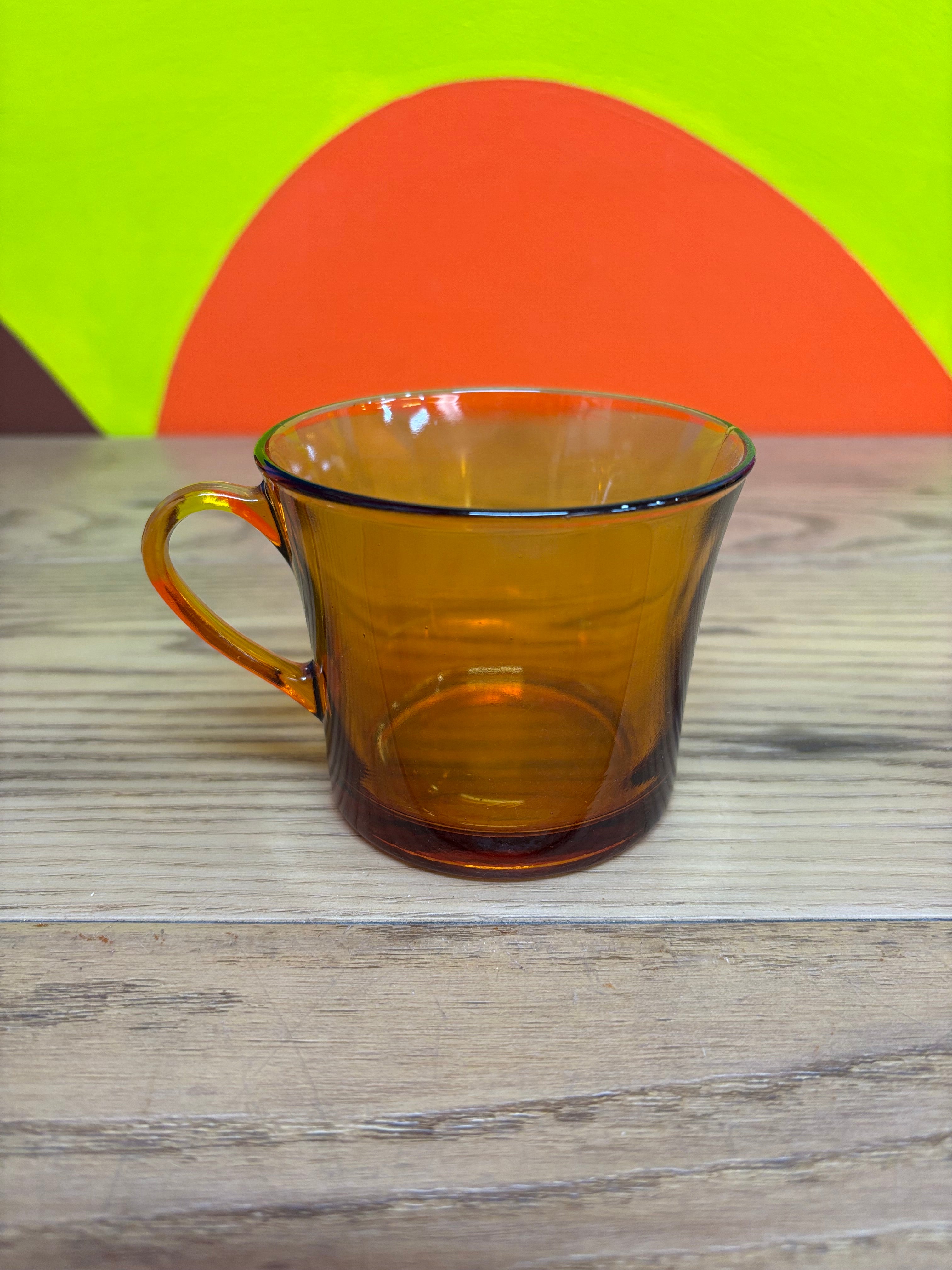Amber Glass Coffee Mug (Duralex) - 3 available