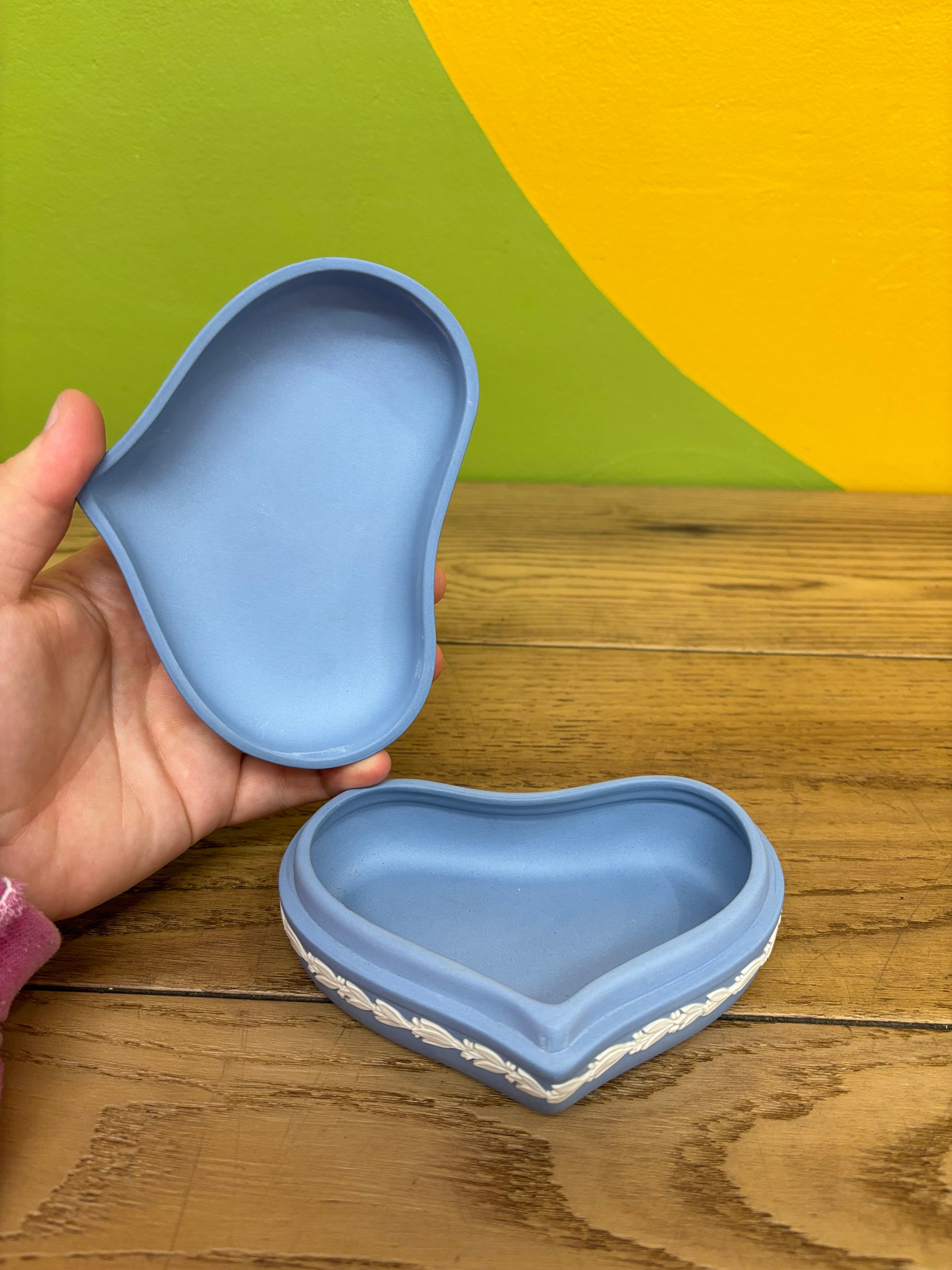 Royal Wedding Wedgwood Heart Shaped Trinket Box