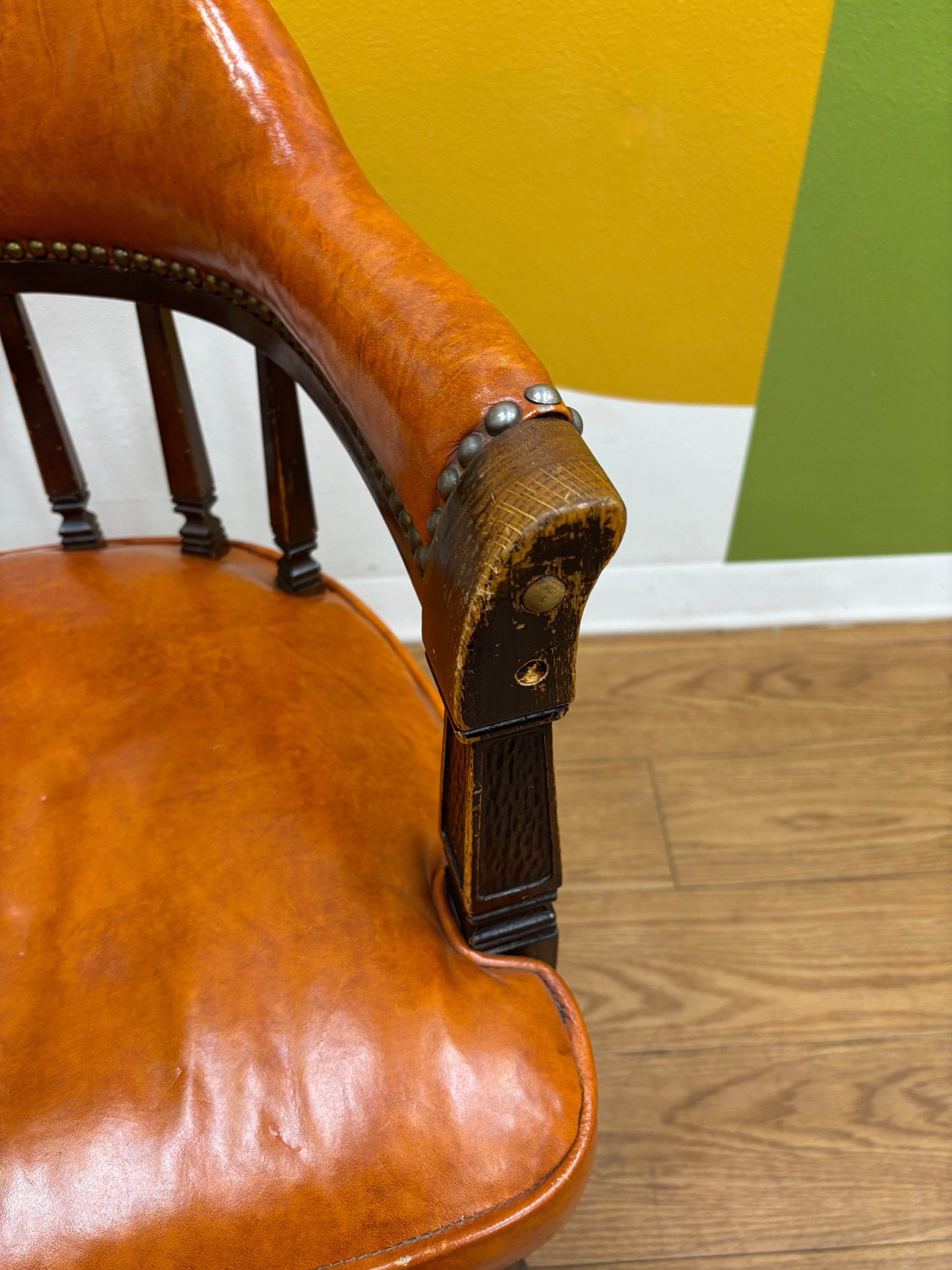 Orange Accent Chair