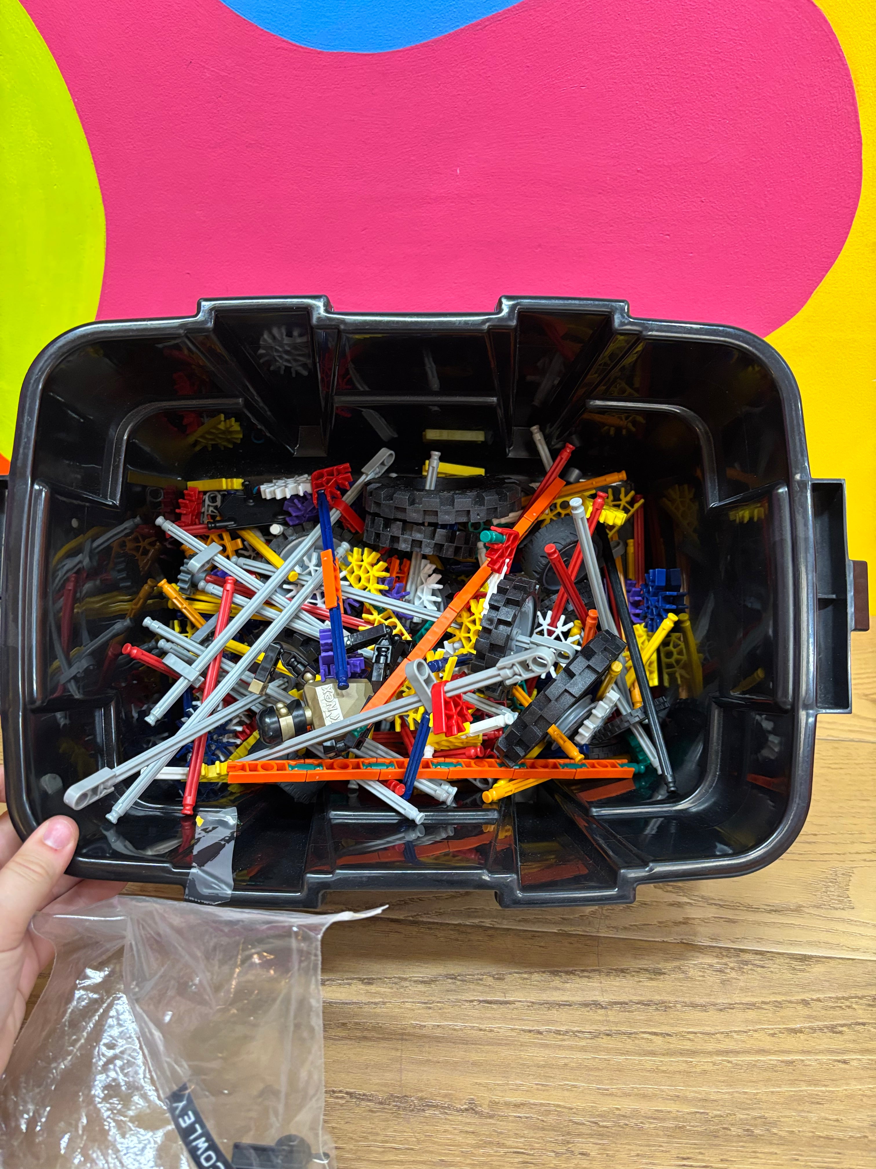 Small Tote of K'nex