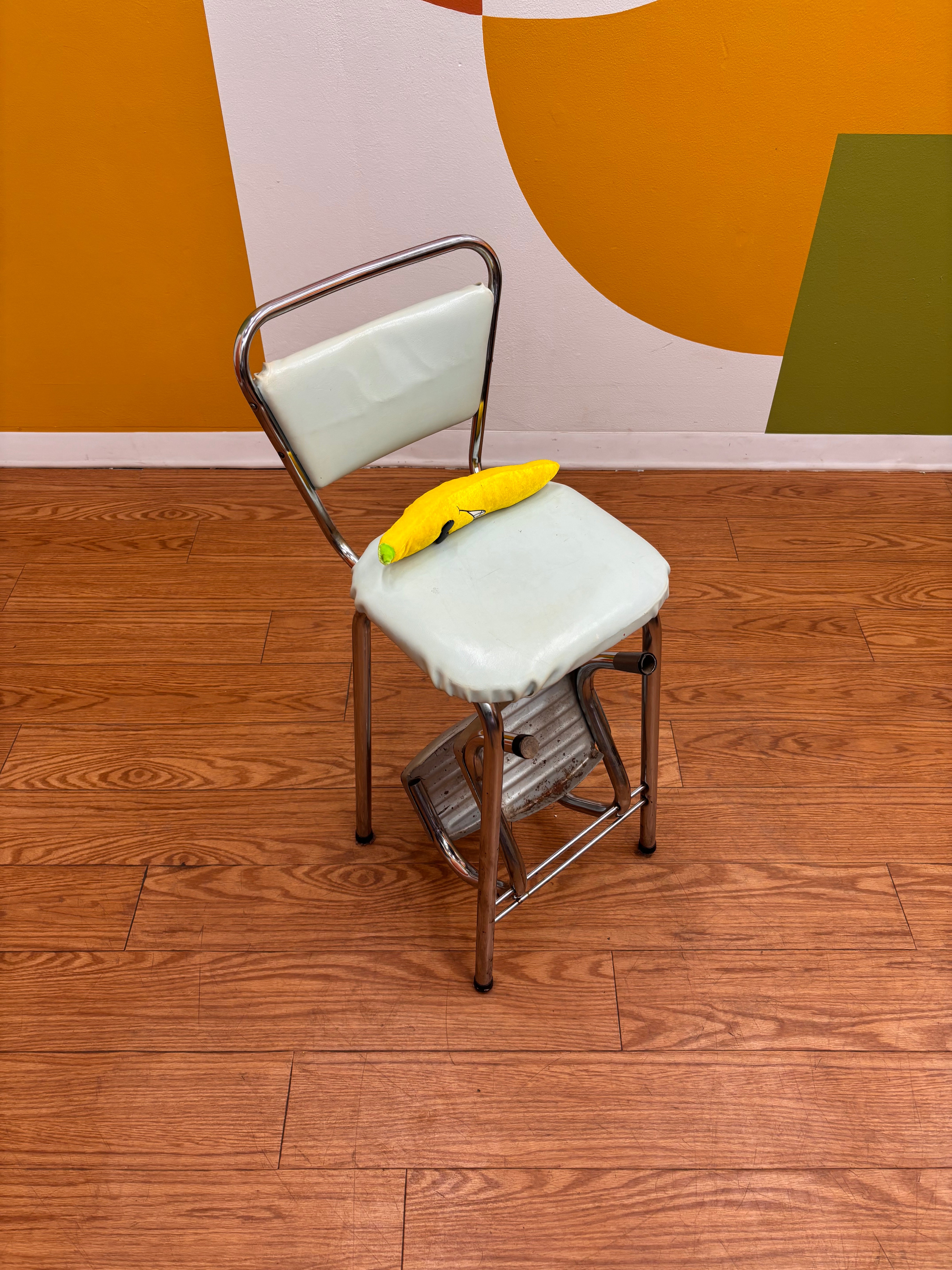 Step Stool Folding Chair
