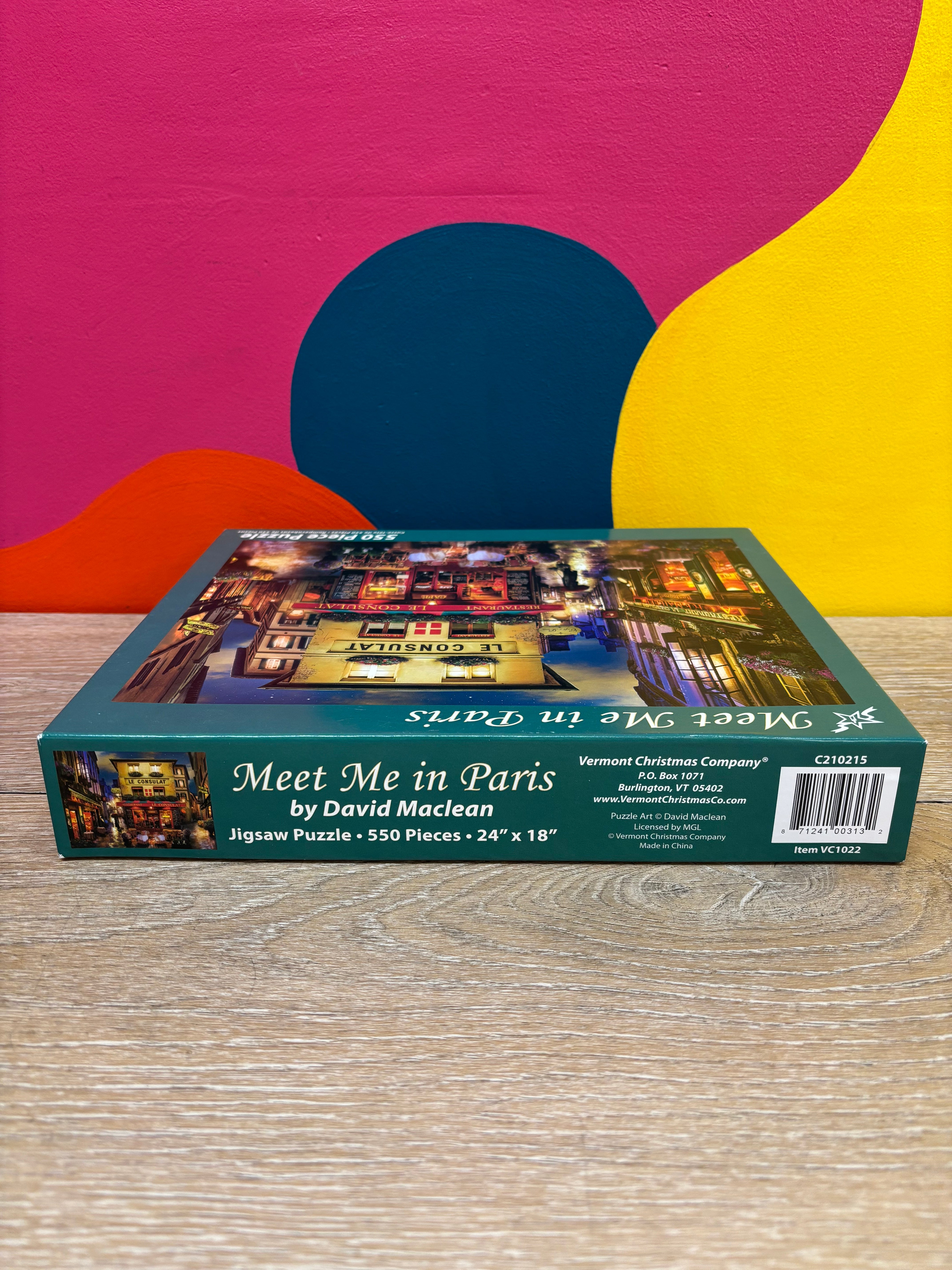 Meet Me in Paris 550 Piece Puzzle