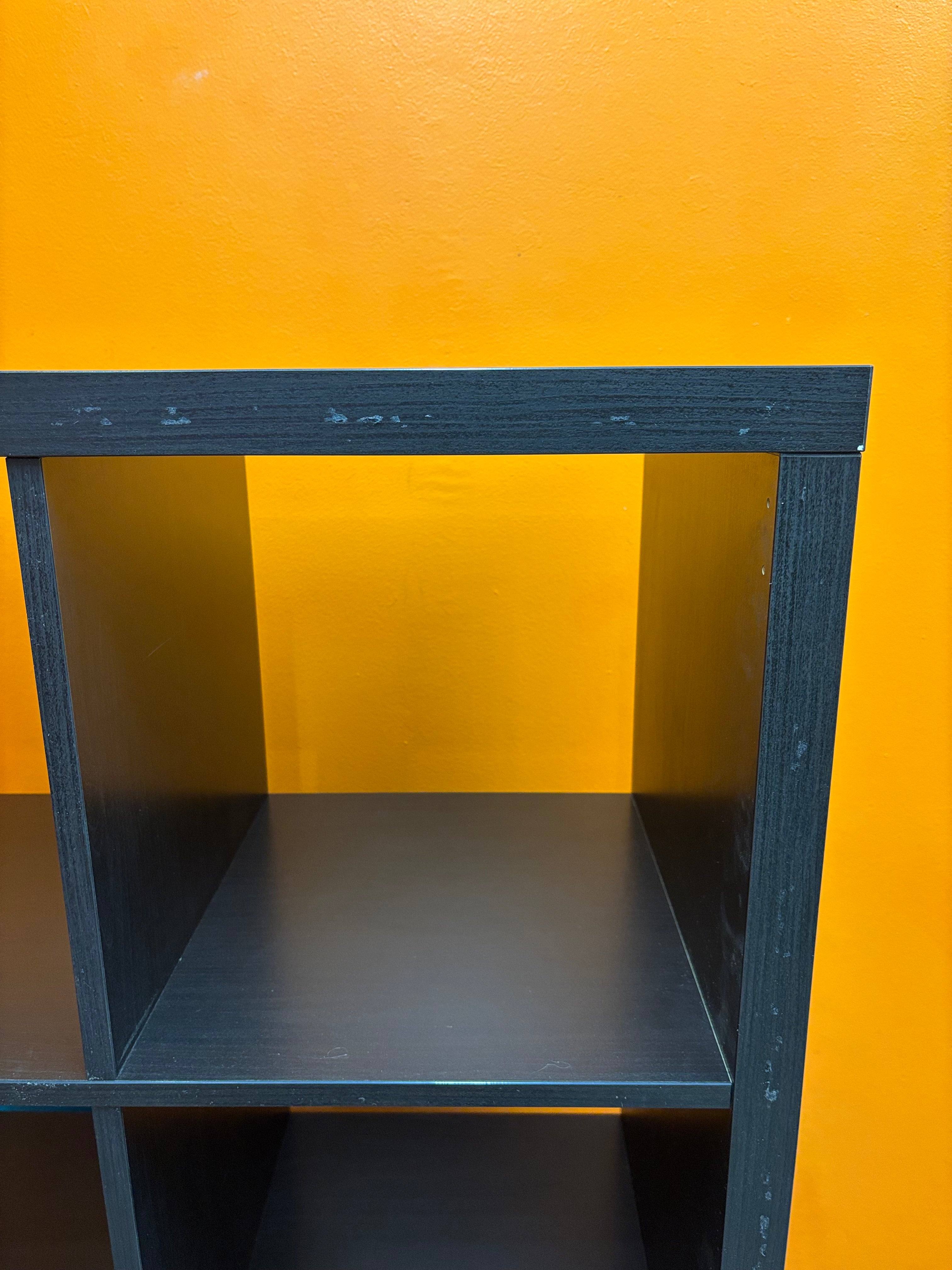 Black Kallax Shelf - 8 Cube