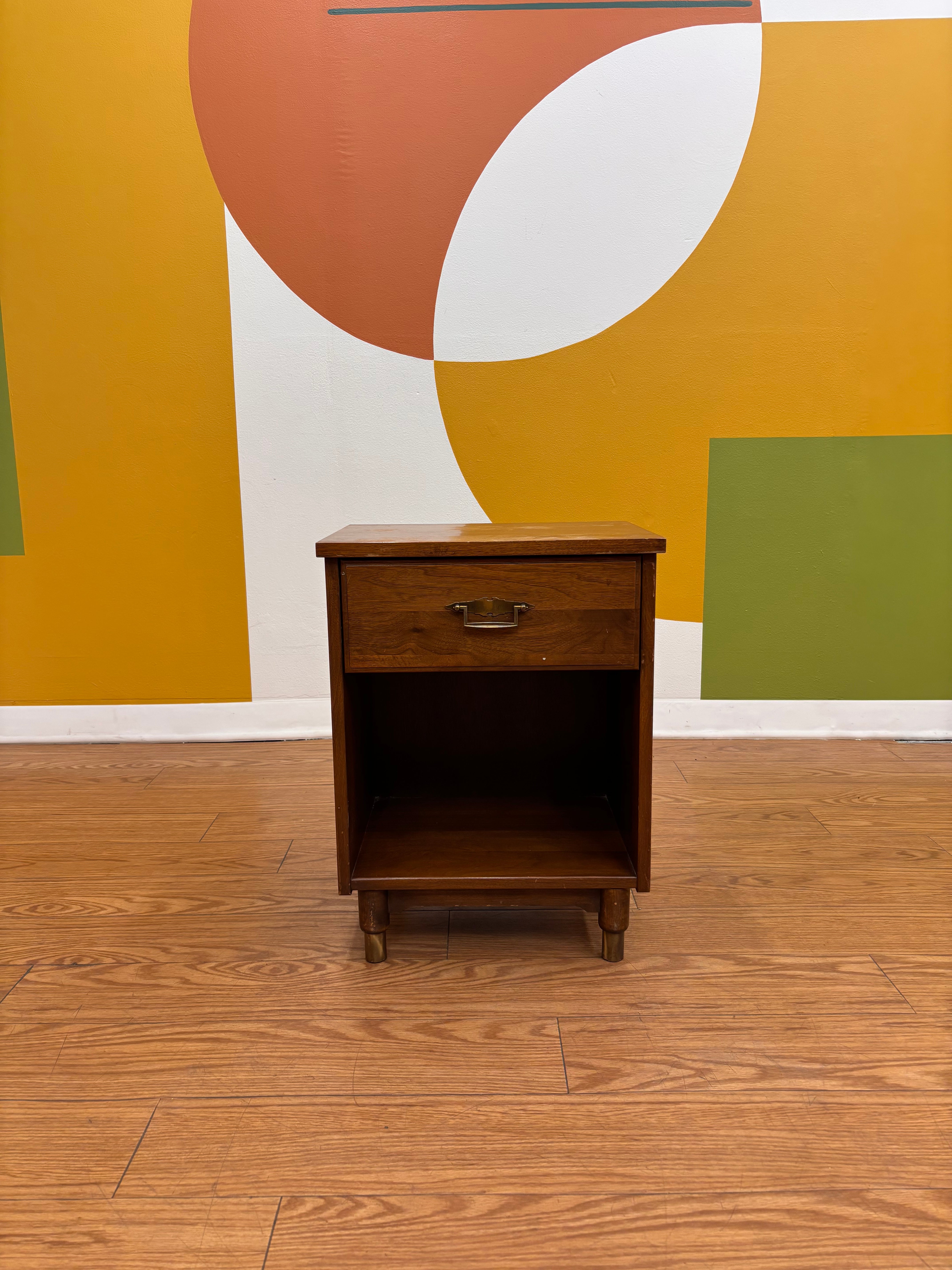 Wood Nightstand