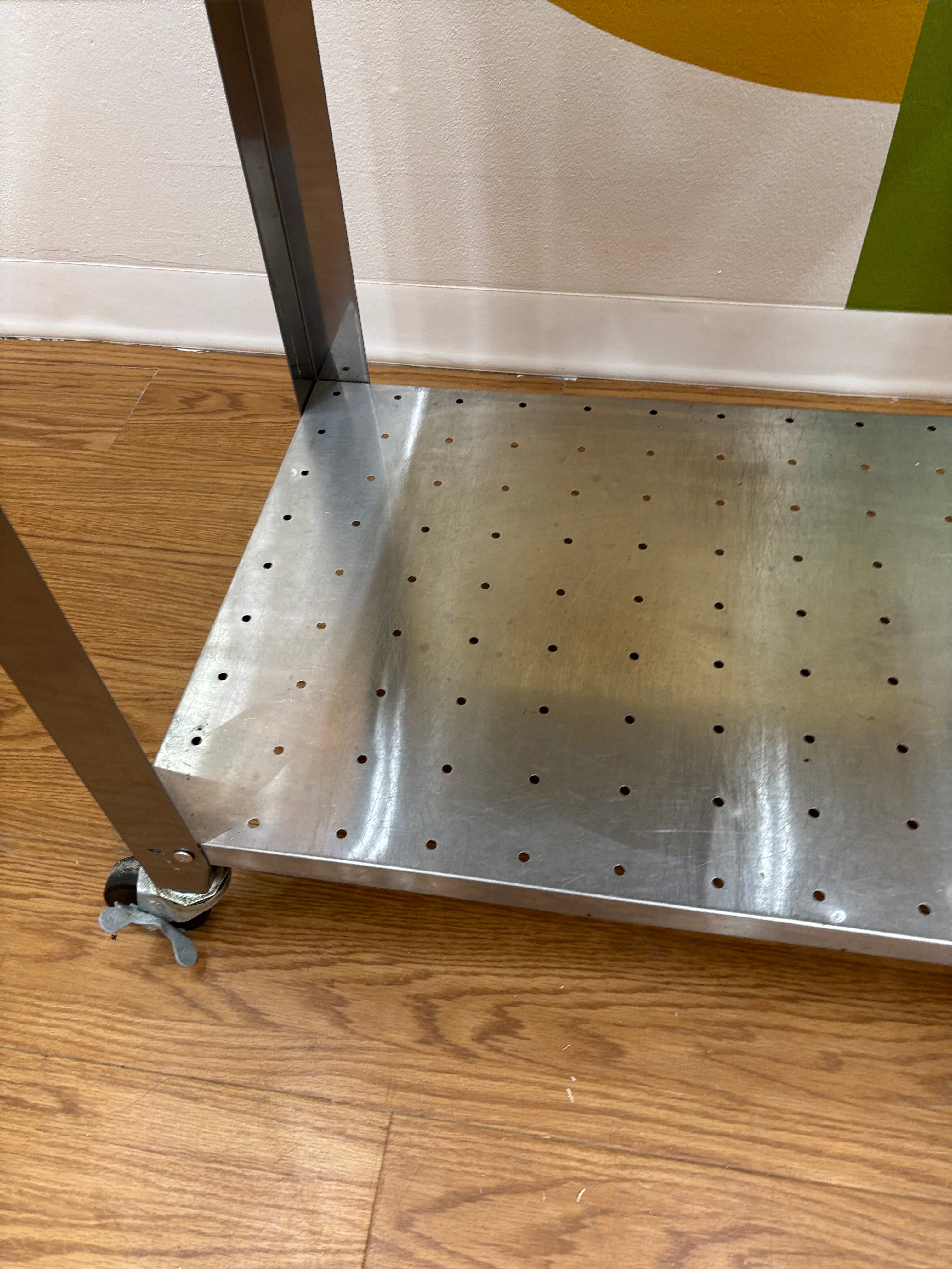 Stainless Steel Rolling Kitchen Cart