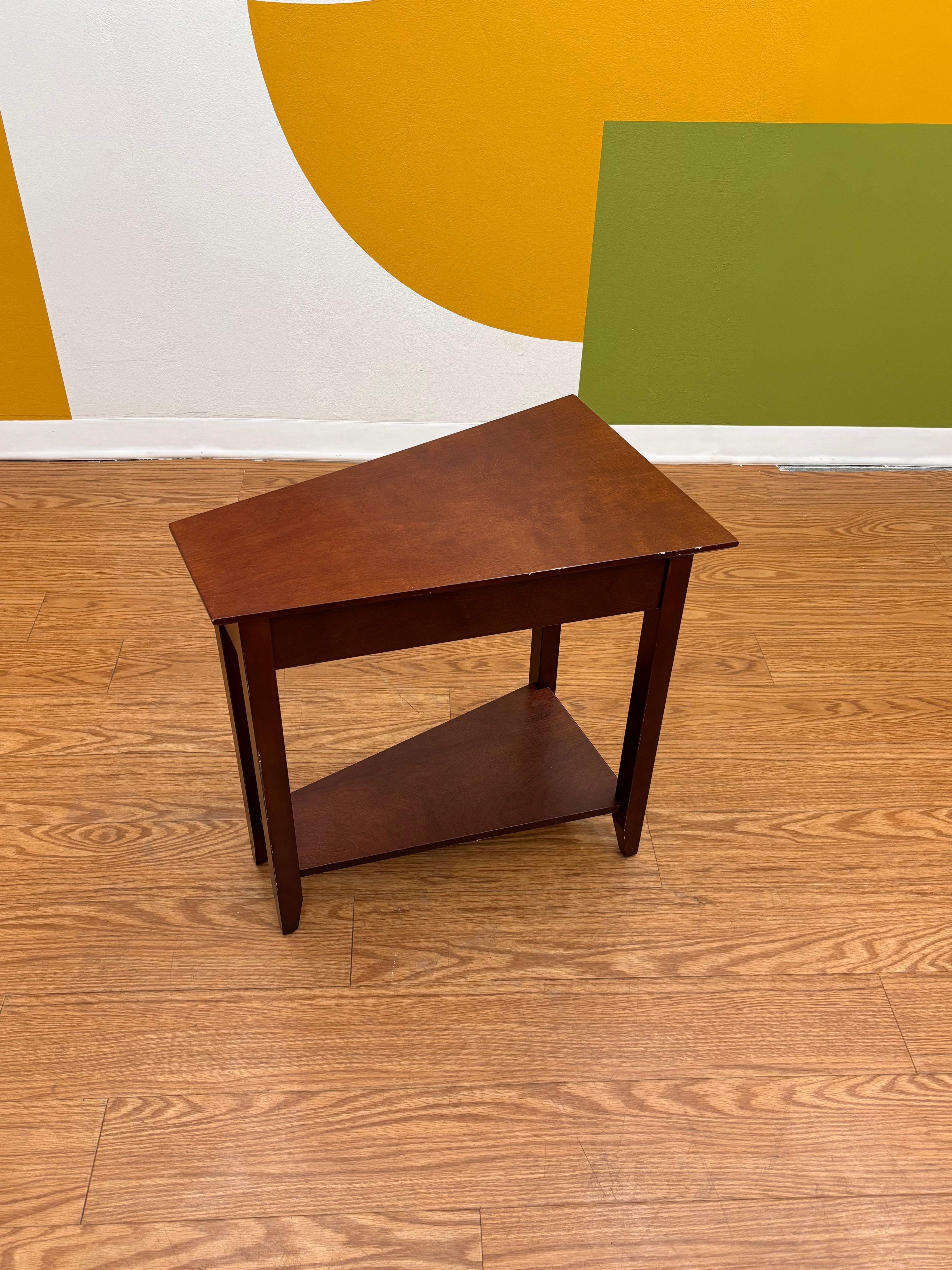 Wood End Table