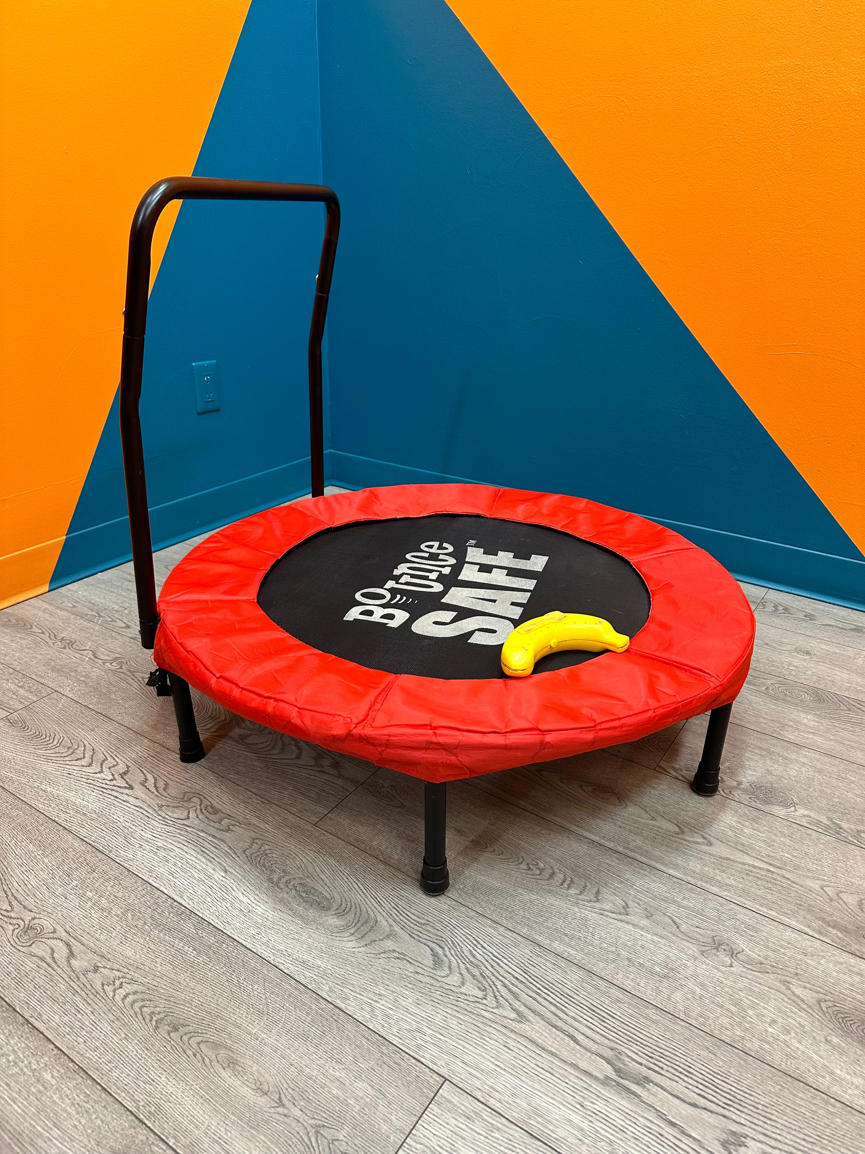 Red Exercise Trampoline