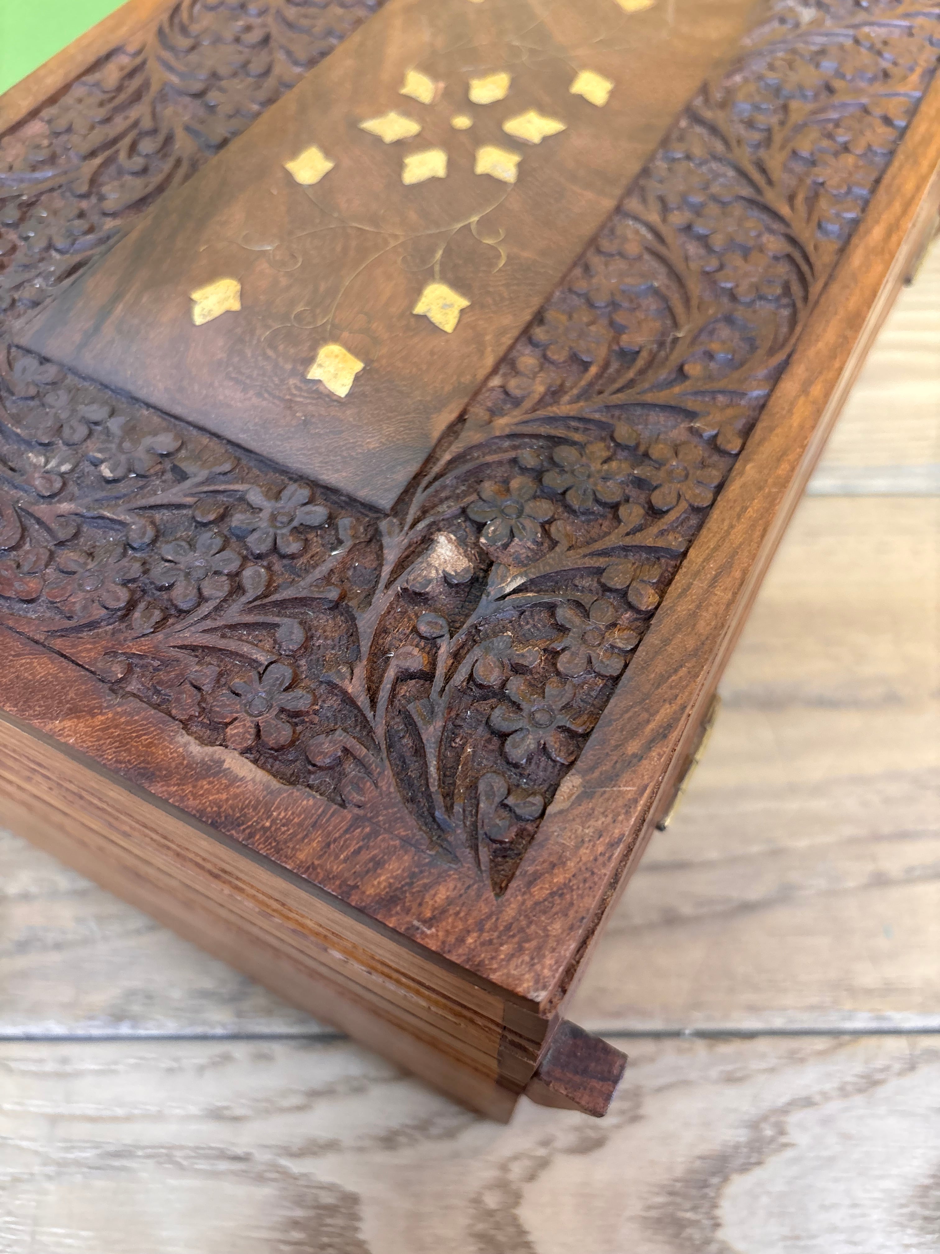 Wood Keepsake Box