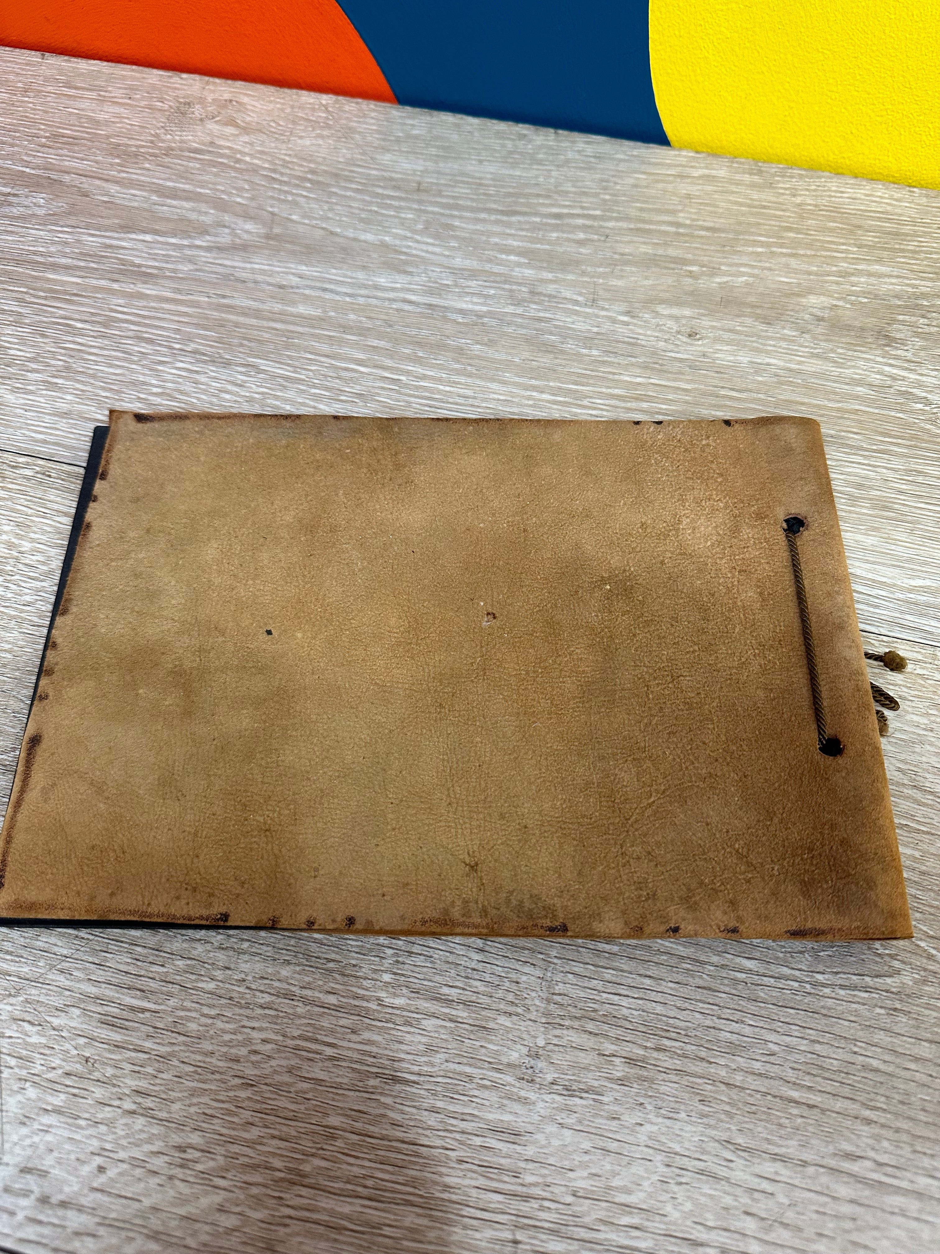 Handmade Leather Album