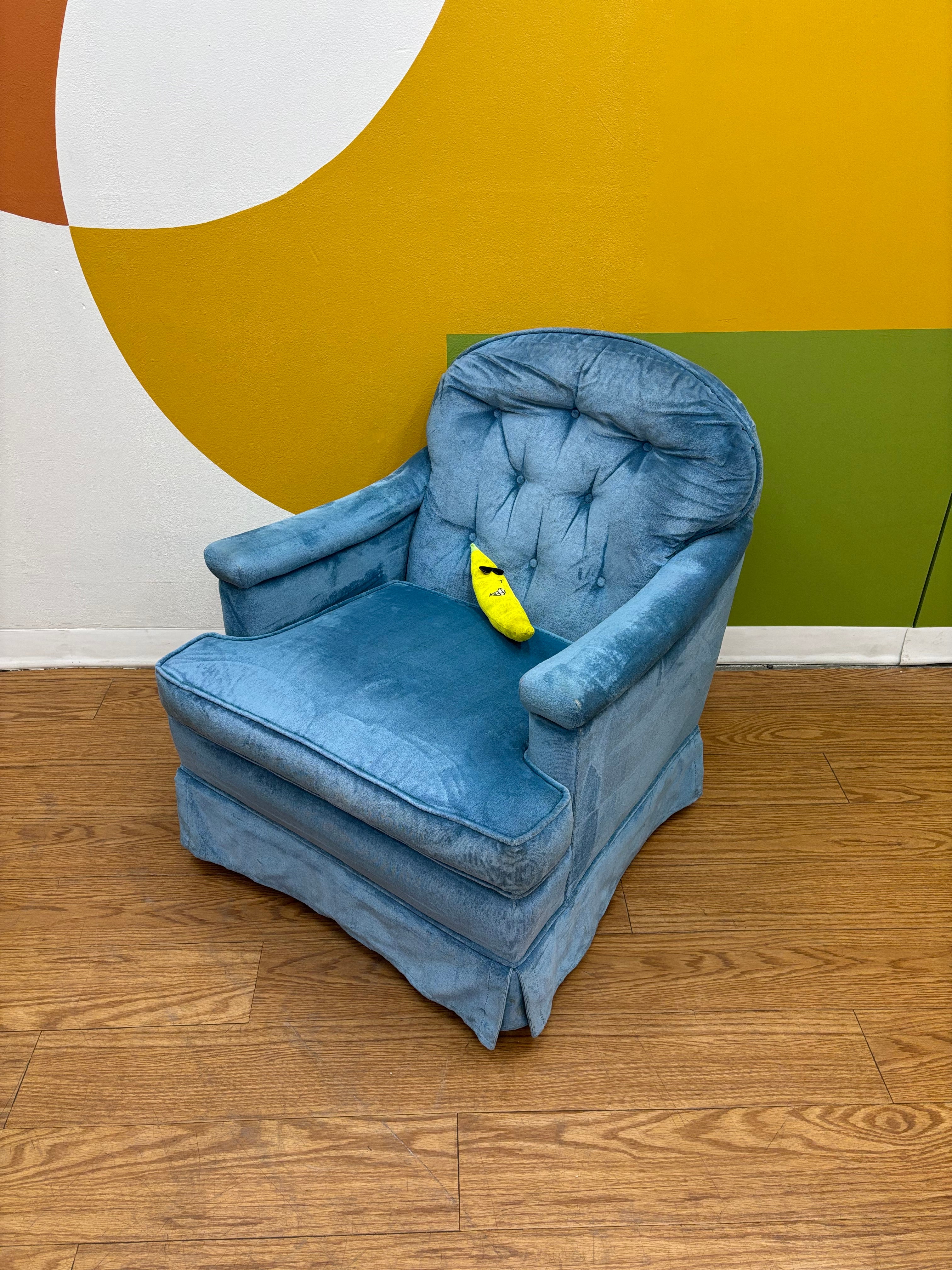 Blue Accent Chair (2 available)