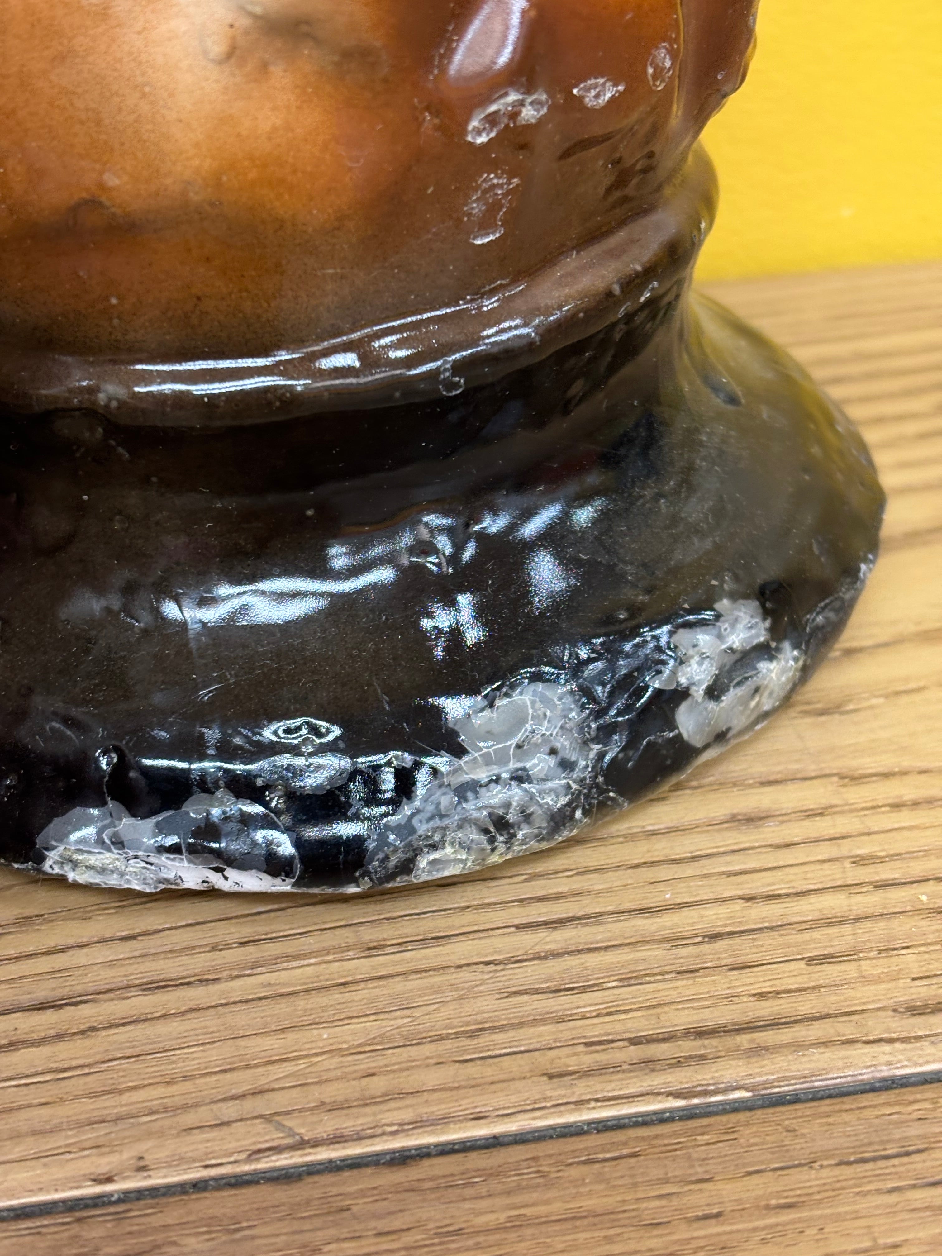 (2) Eagle Candle Sculptures