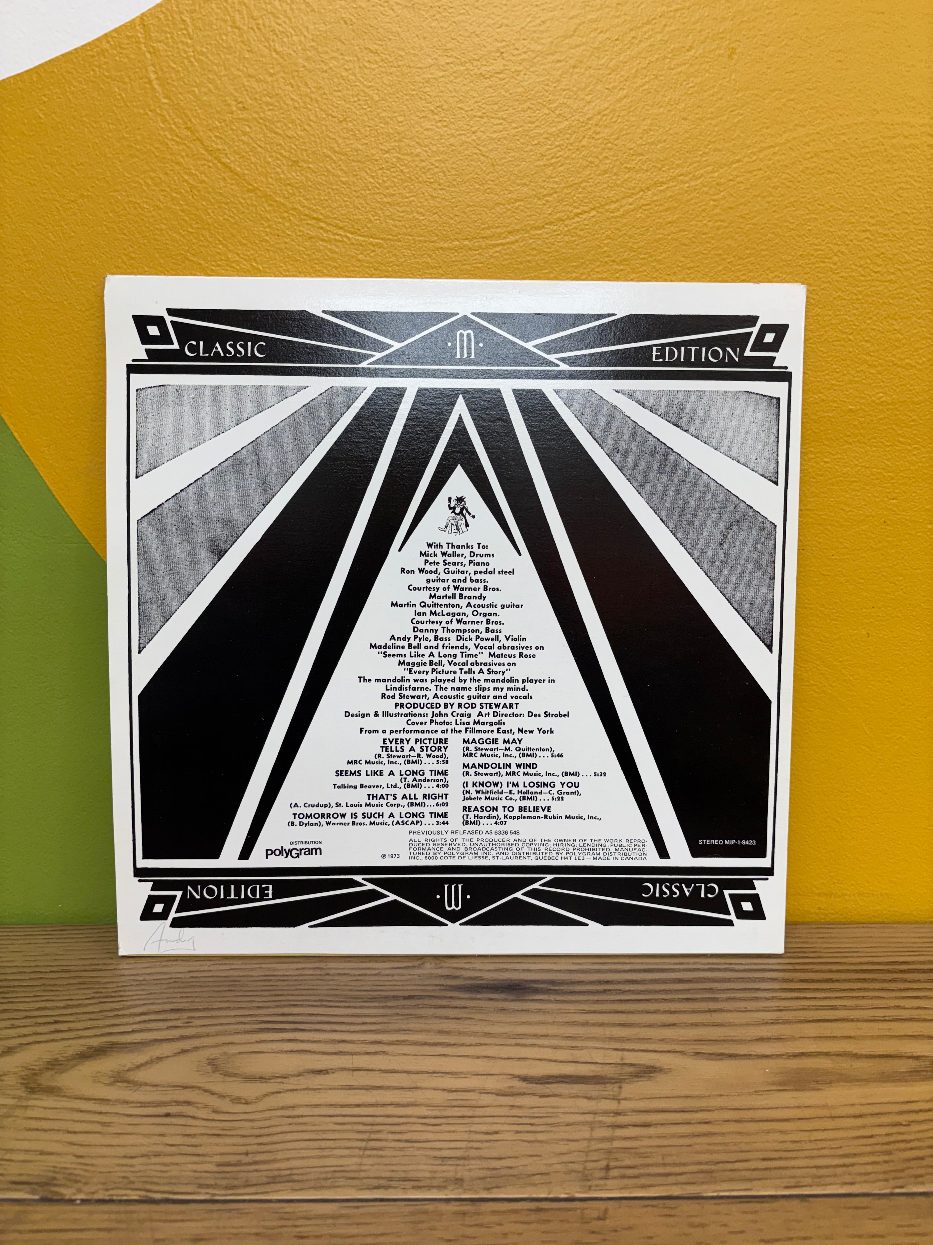 Rod Stewart Vinyl – Every Picture Tells A Story