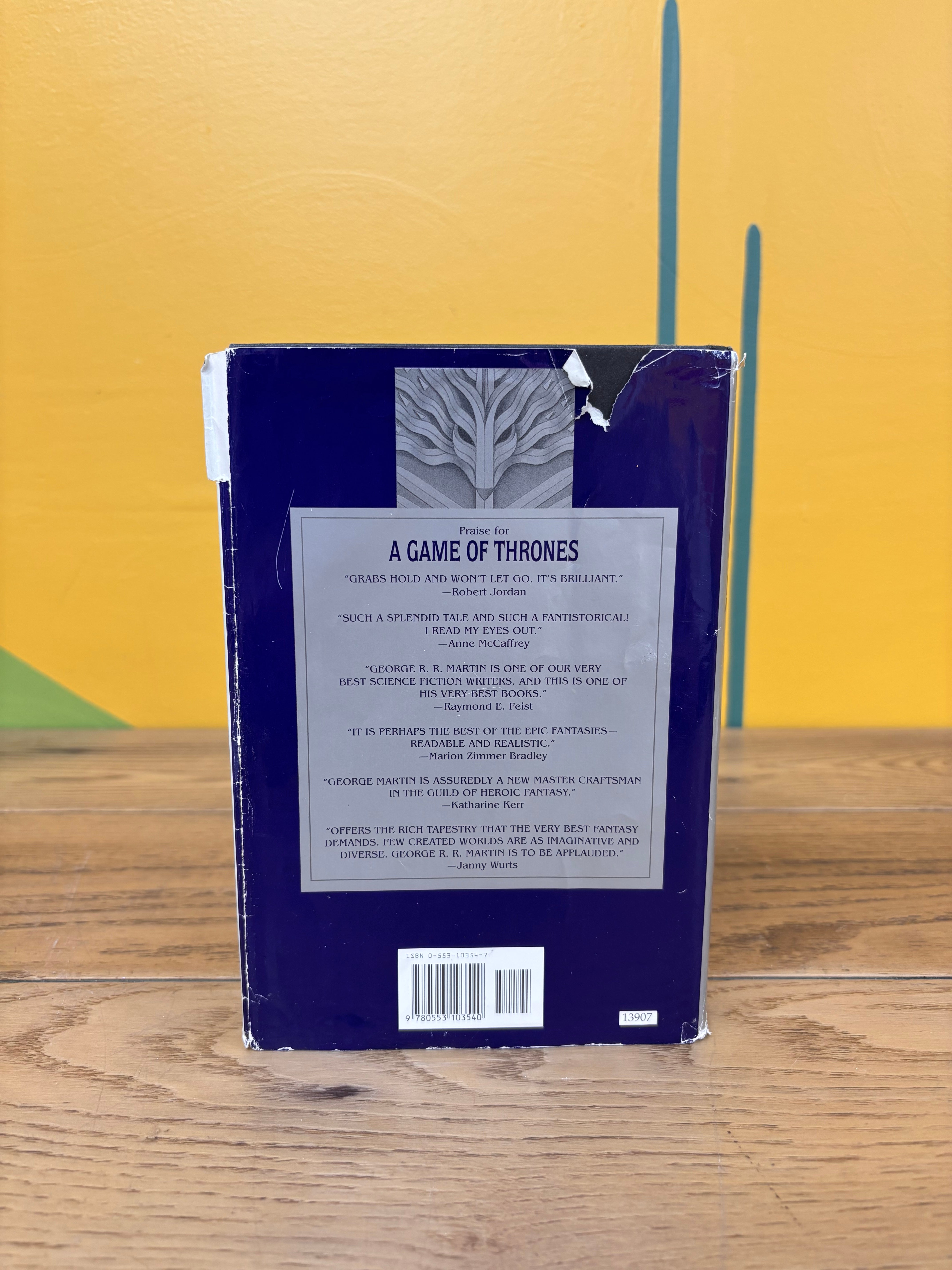 A Game of Thrones 1996 Book Club Edition Hardcover Book