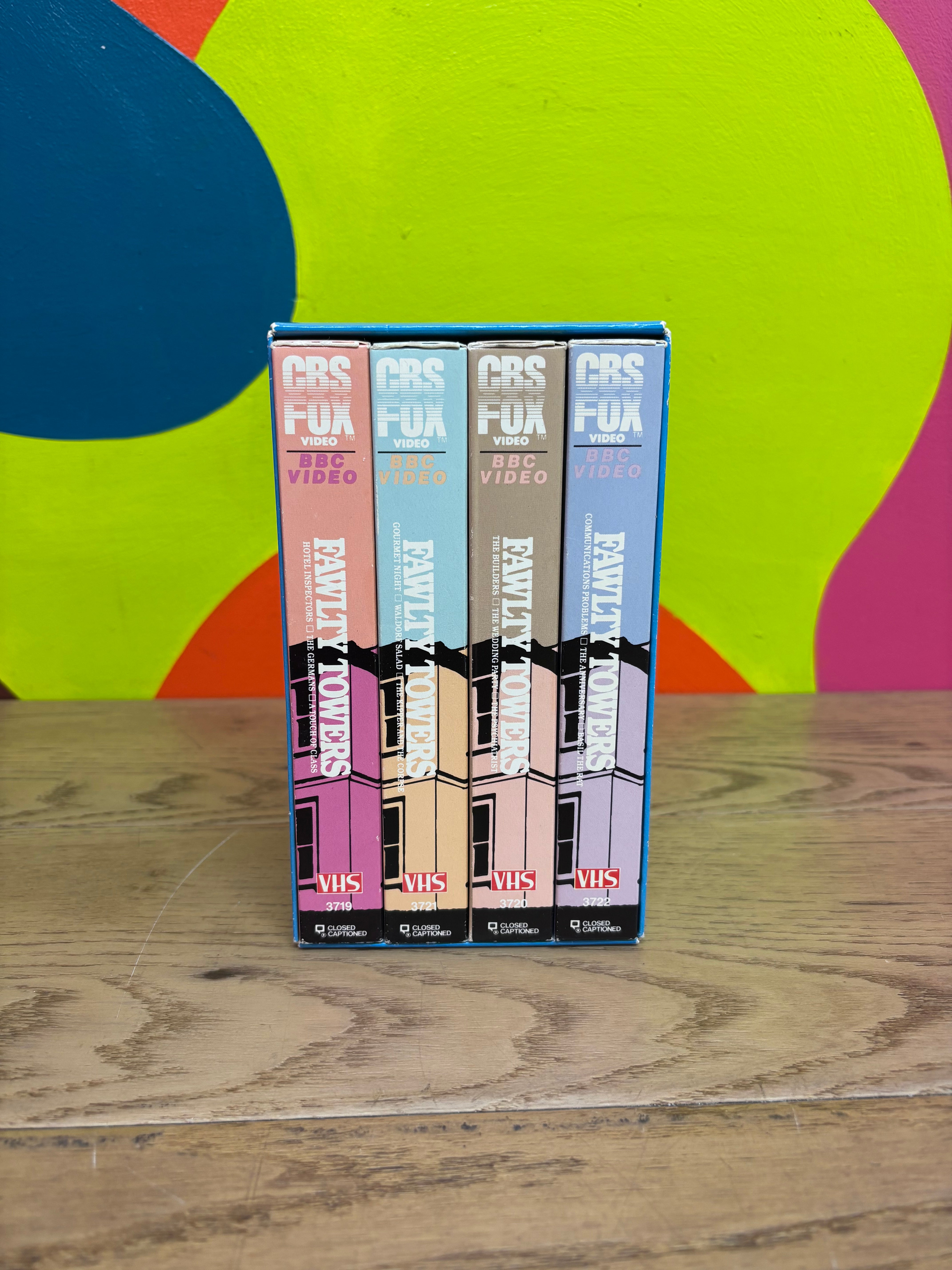 VHS Fawlty Towers Box Set 1992