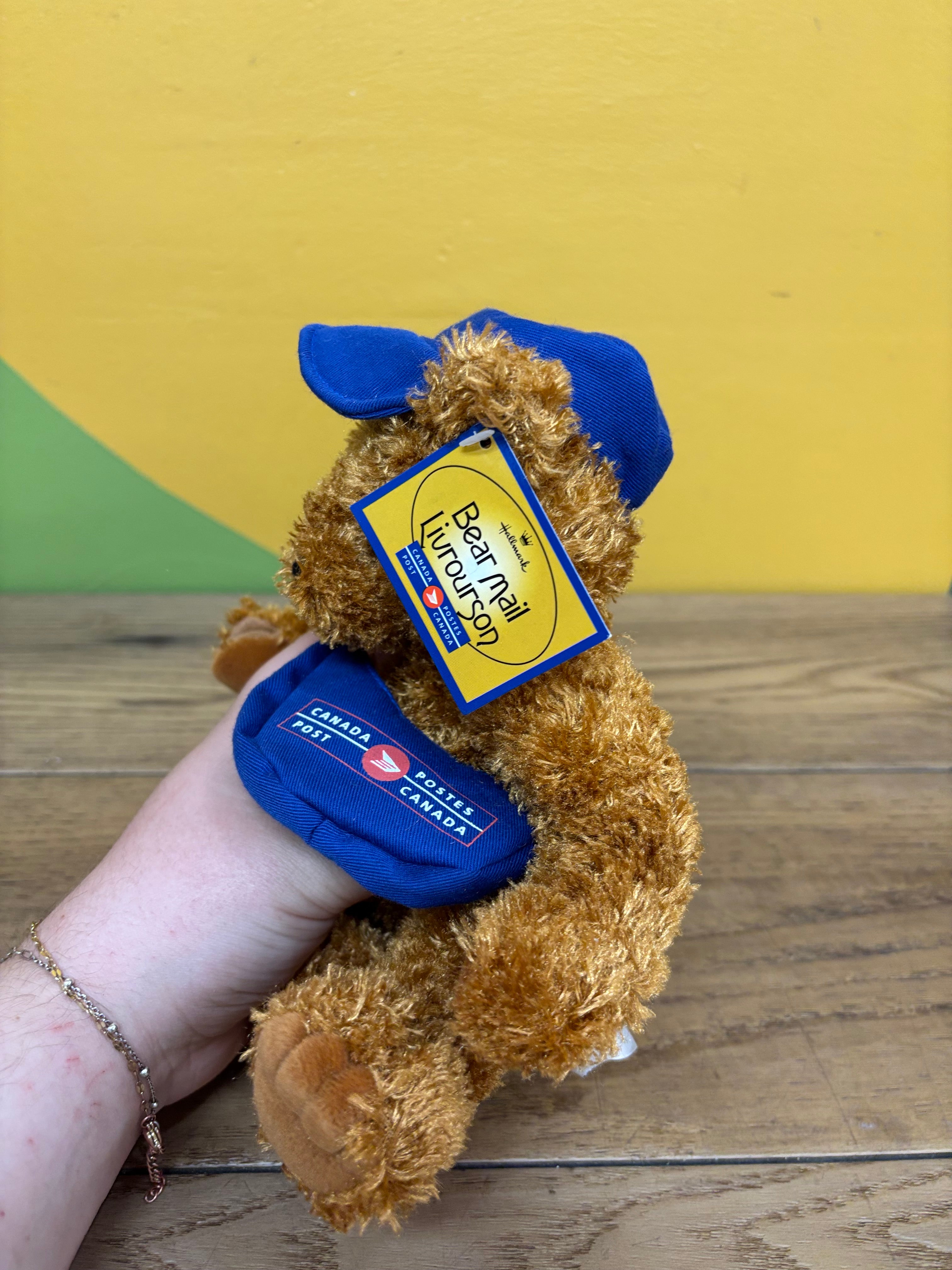 Hallmark Canada Post Bear Mail Plush