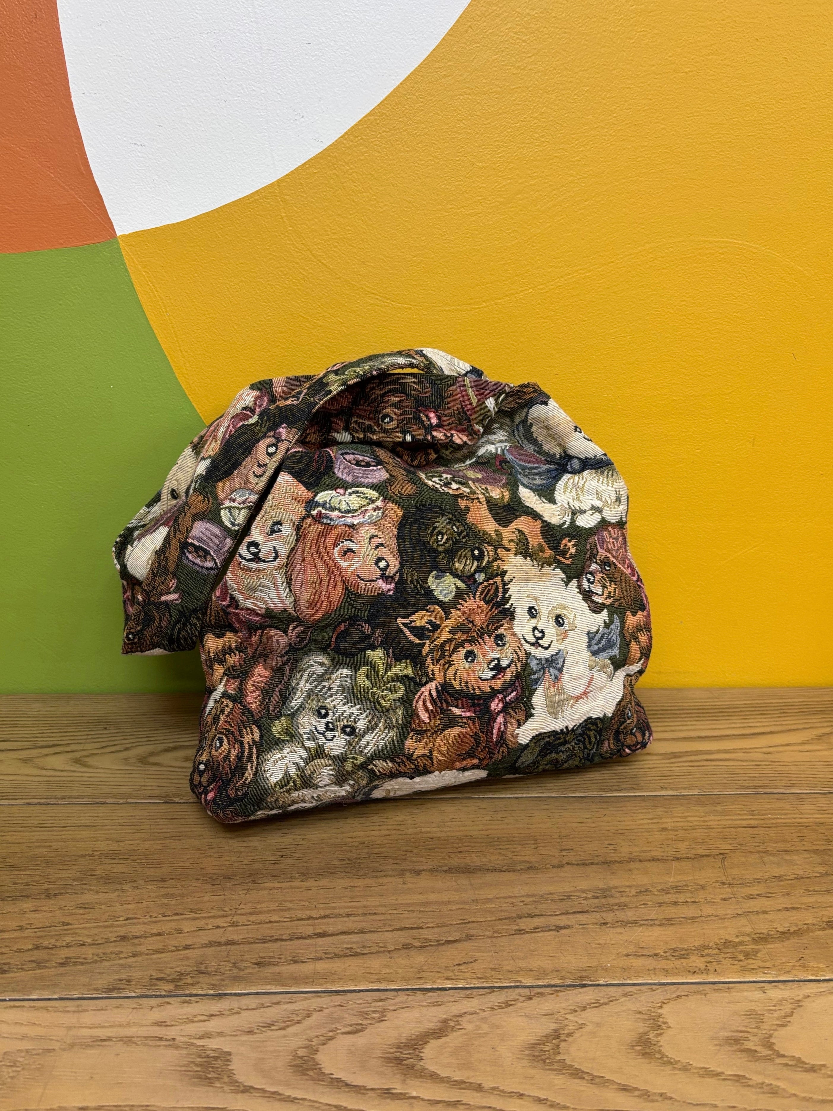Dog Tapestry Bag