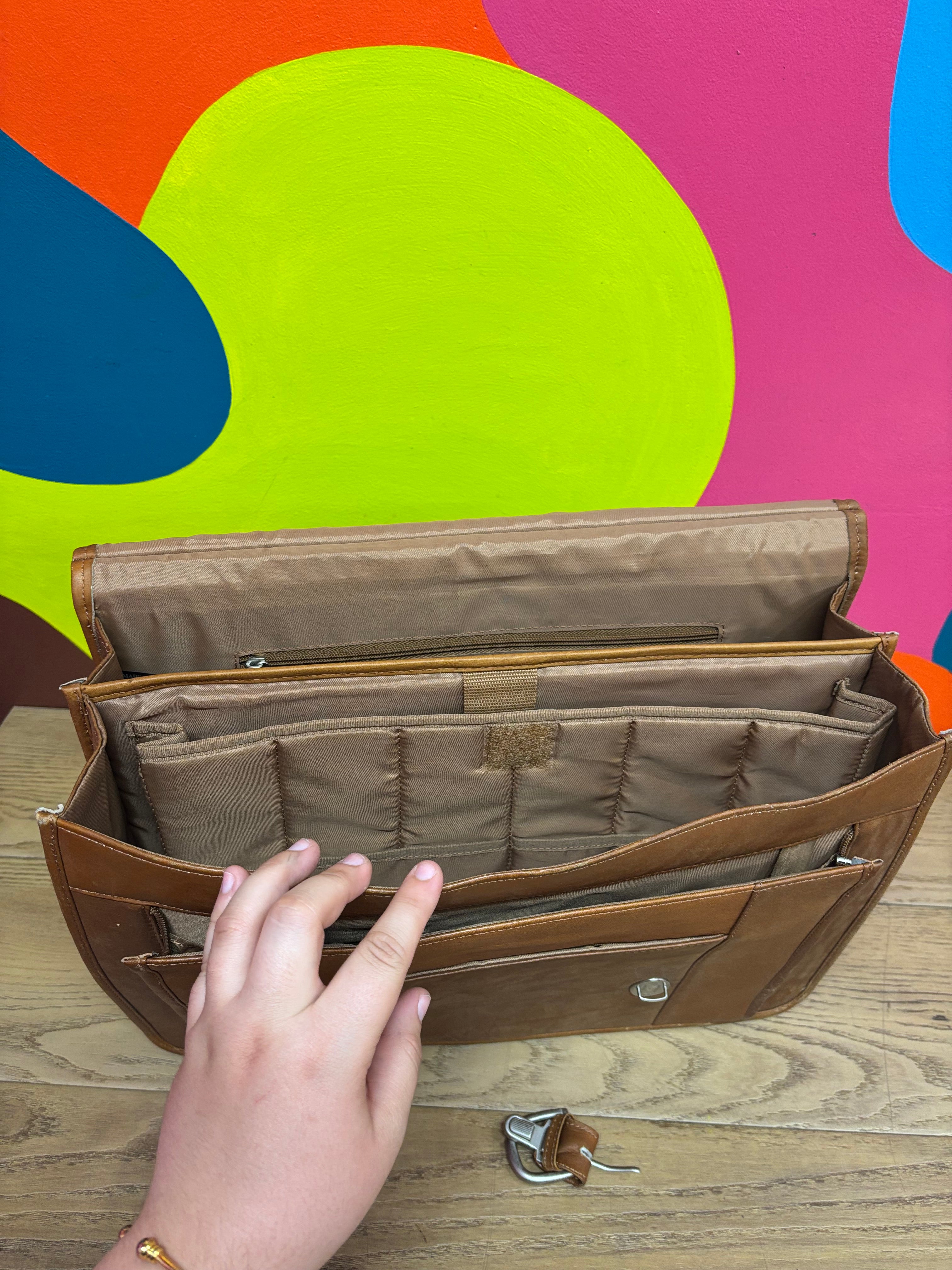 Light Brown Briefcase