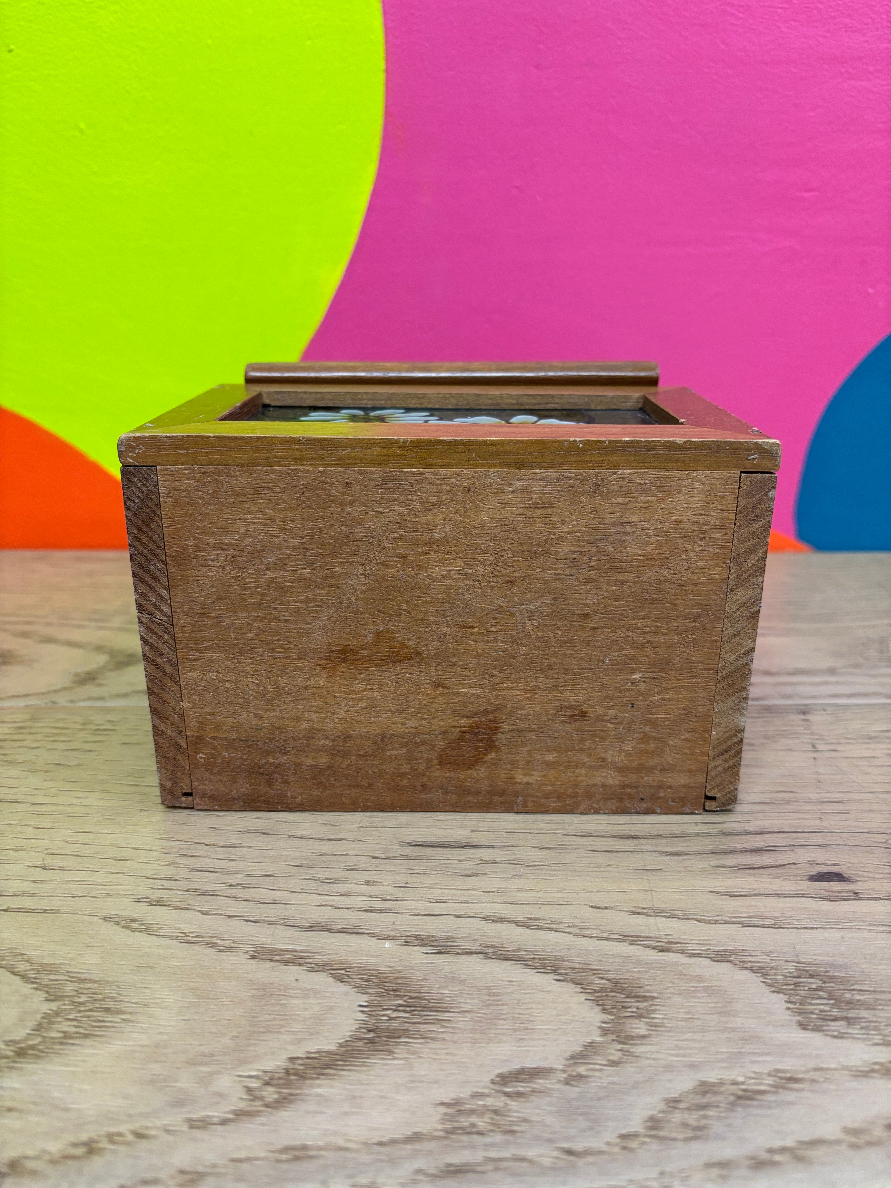 Wood Recipe Box
