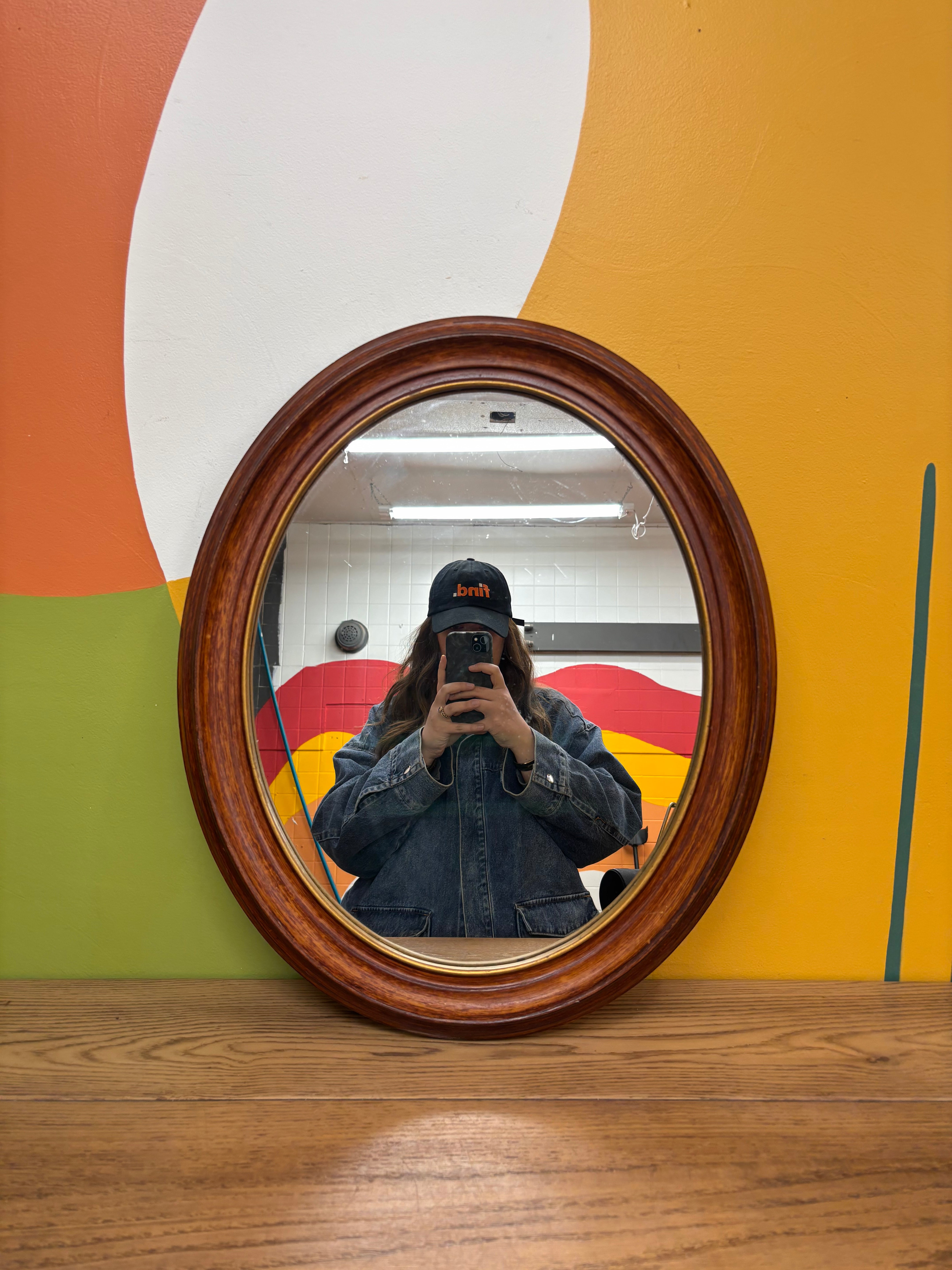 Oval Mirror
