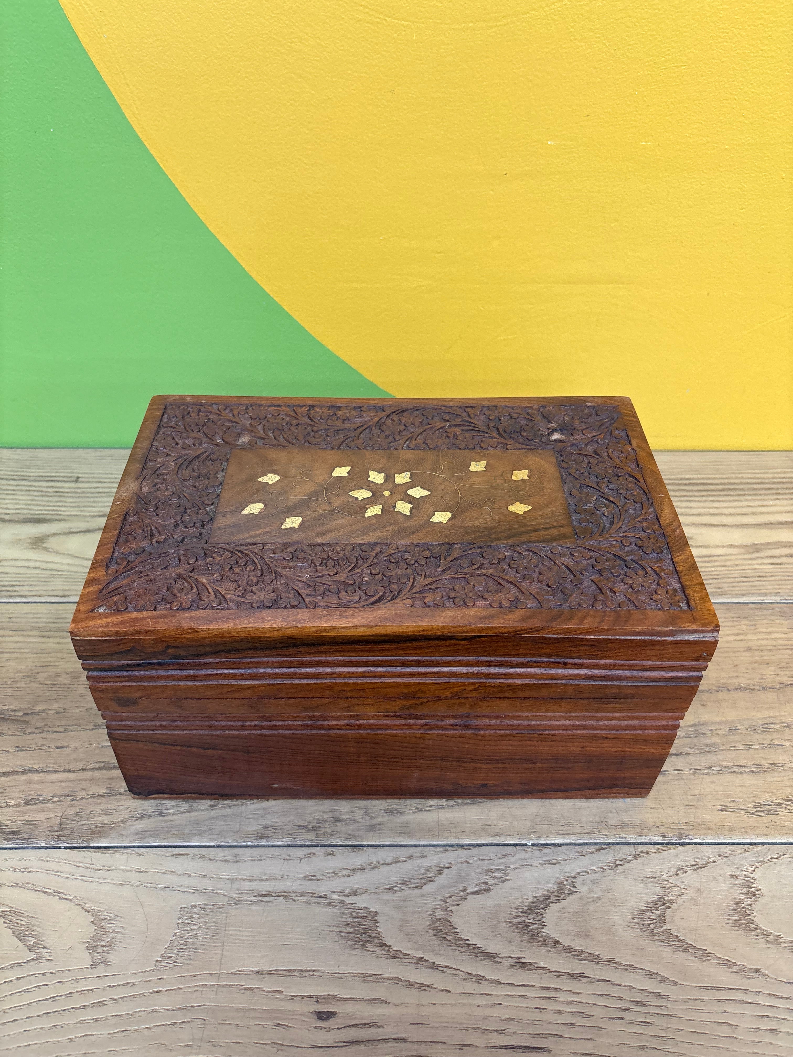 Wood Keepsake Box