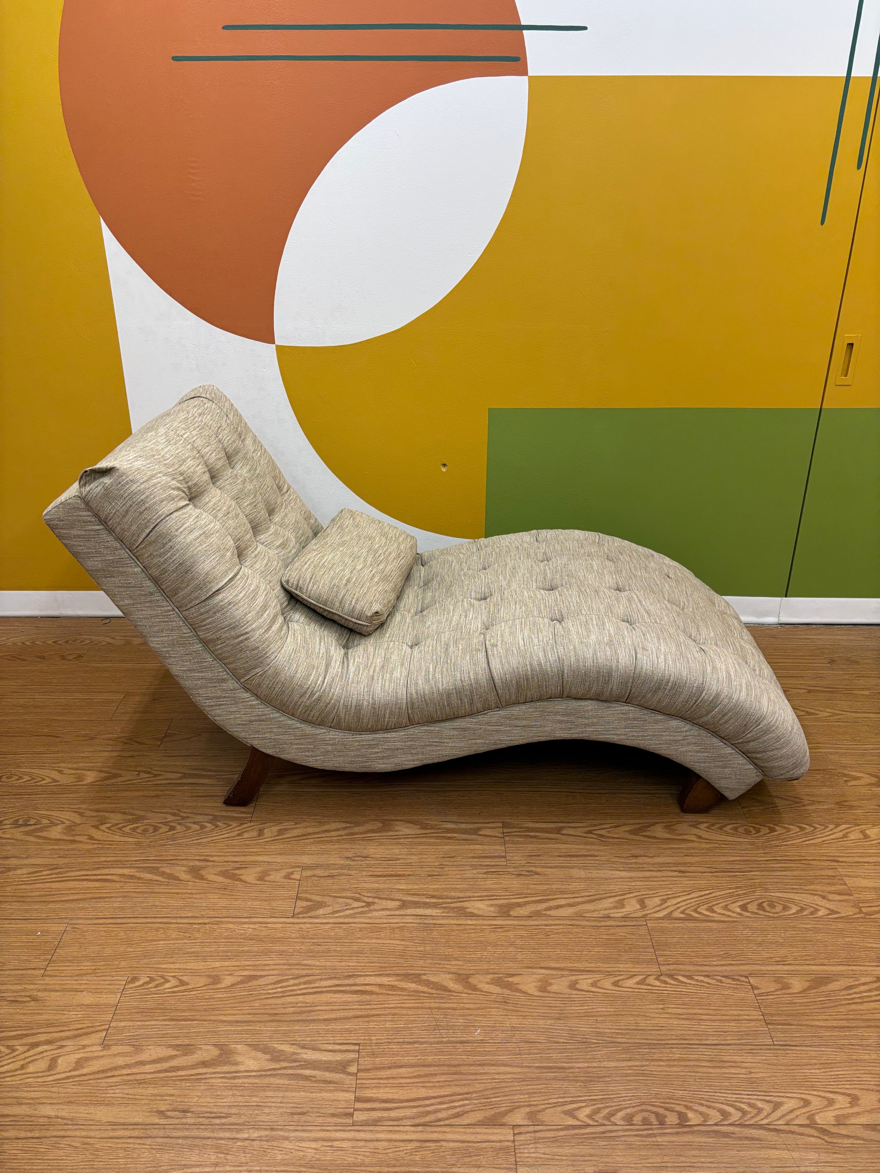 Beige Chaise Lounger