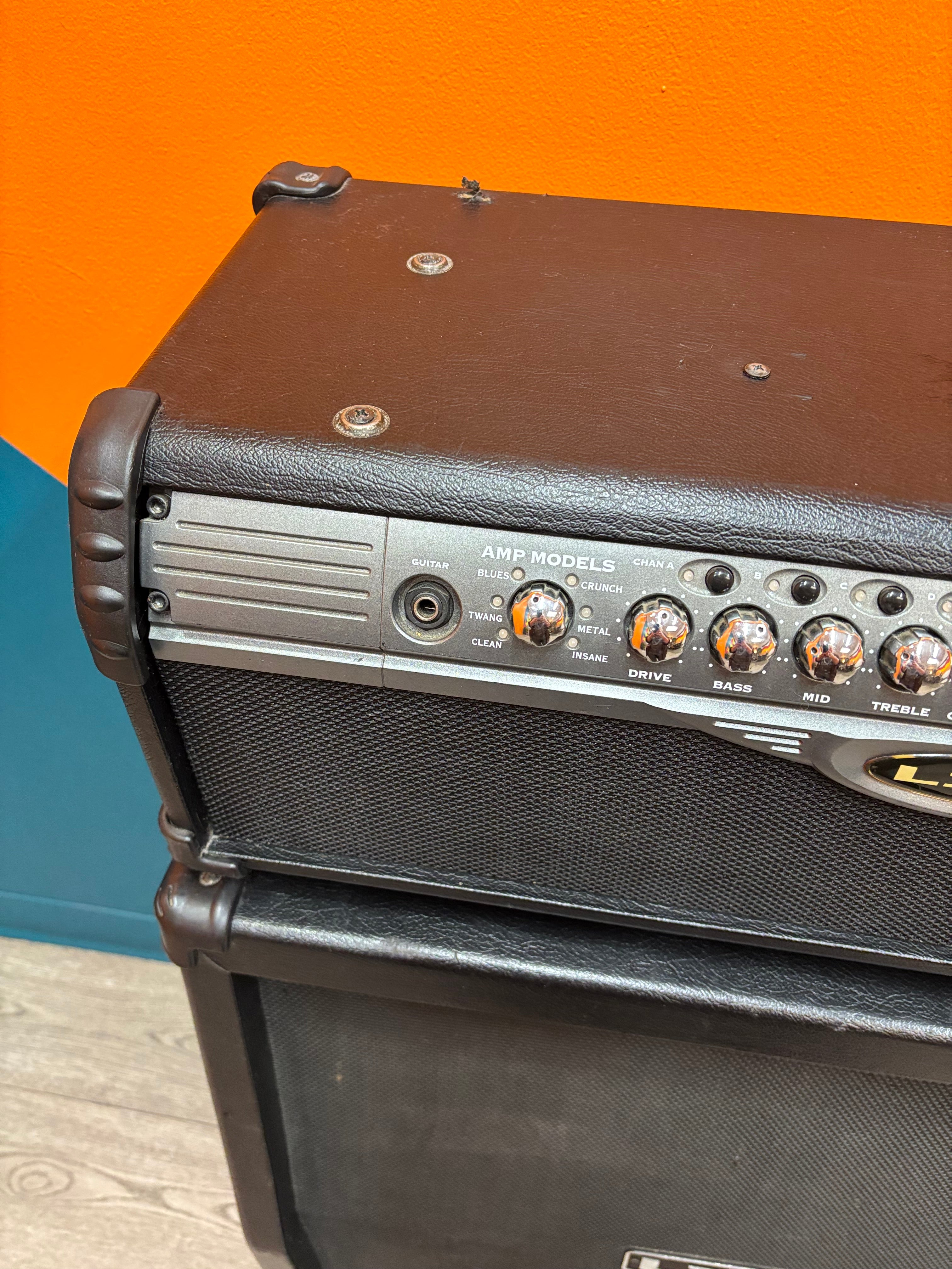 Line 6 Spider II Guitar Amplifier Head + Speaker Cabinet