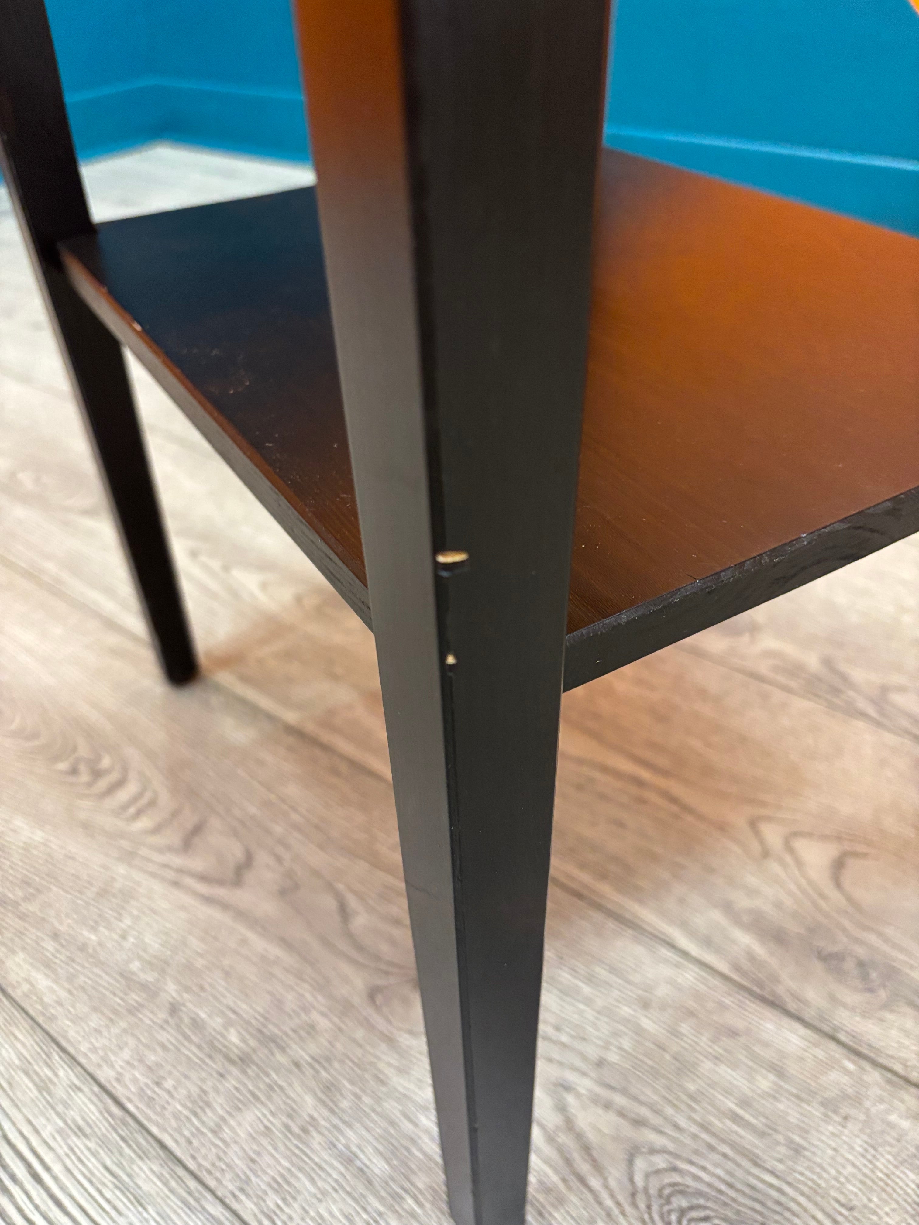 Square Black Side Table