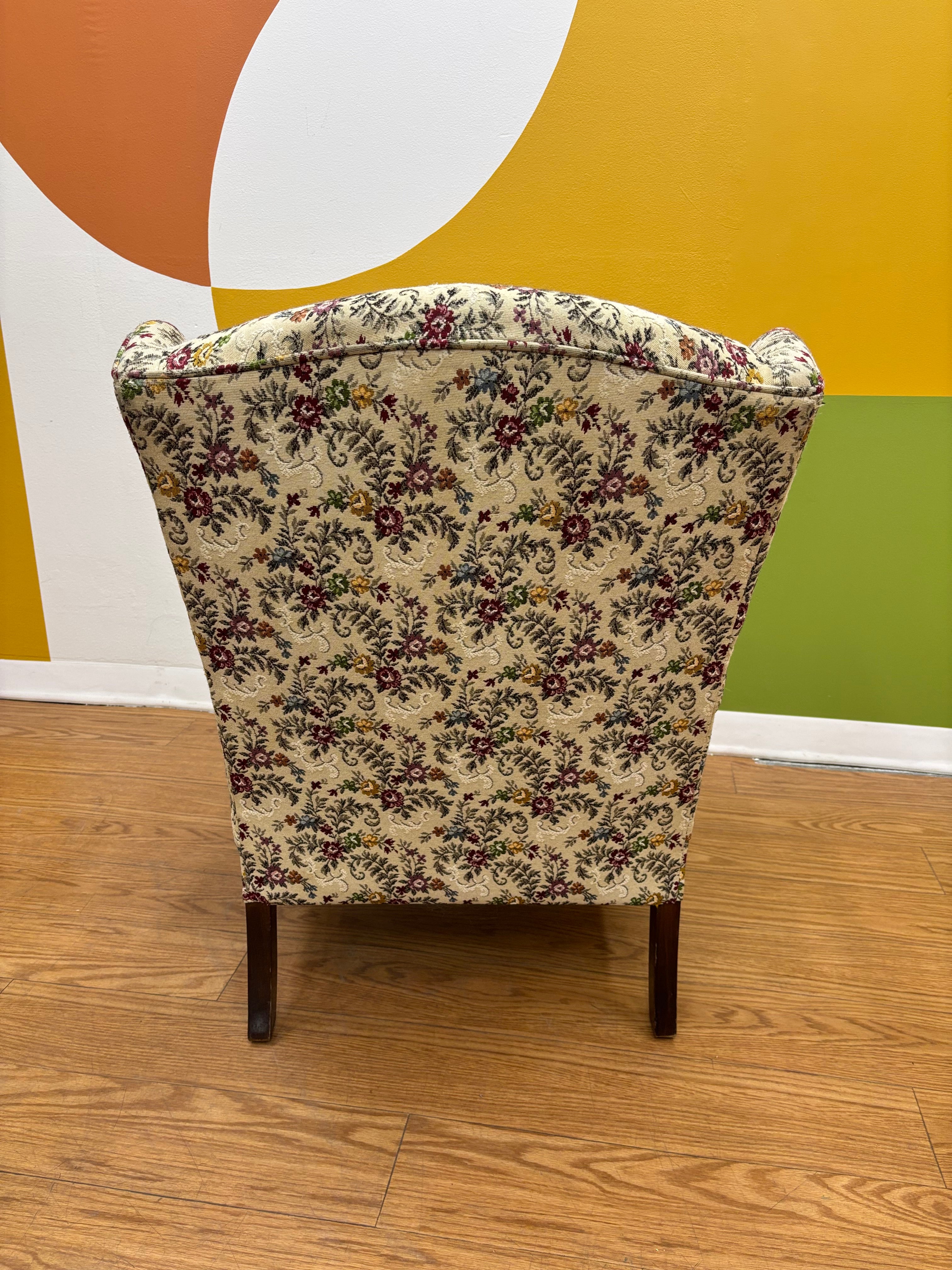 Floral Armchair