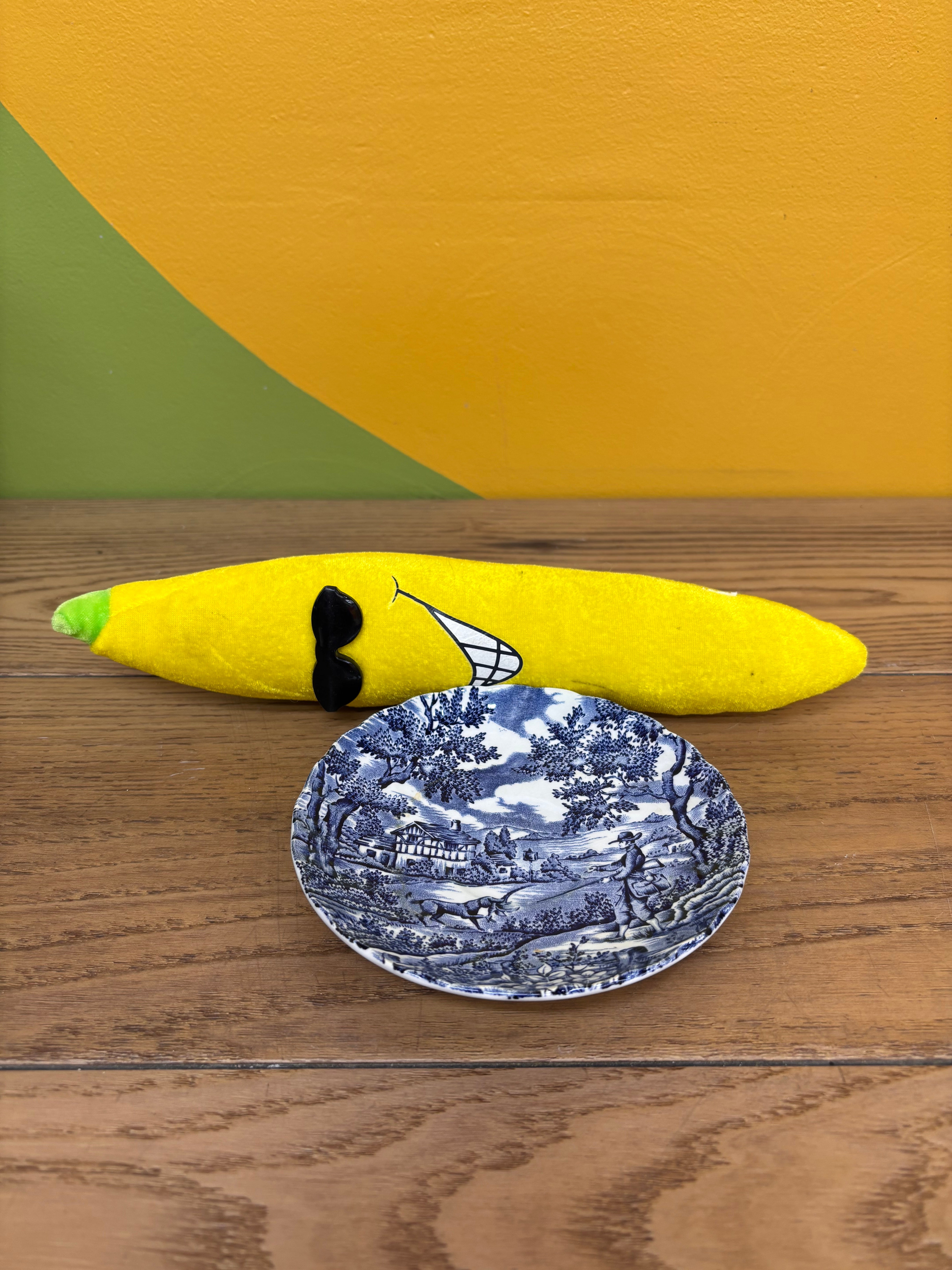 Blue and White Saucer (2)