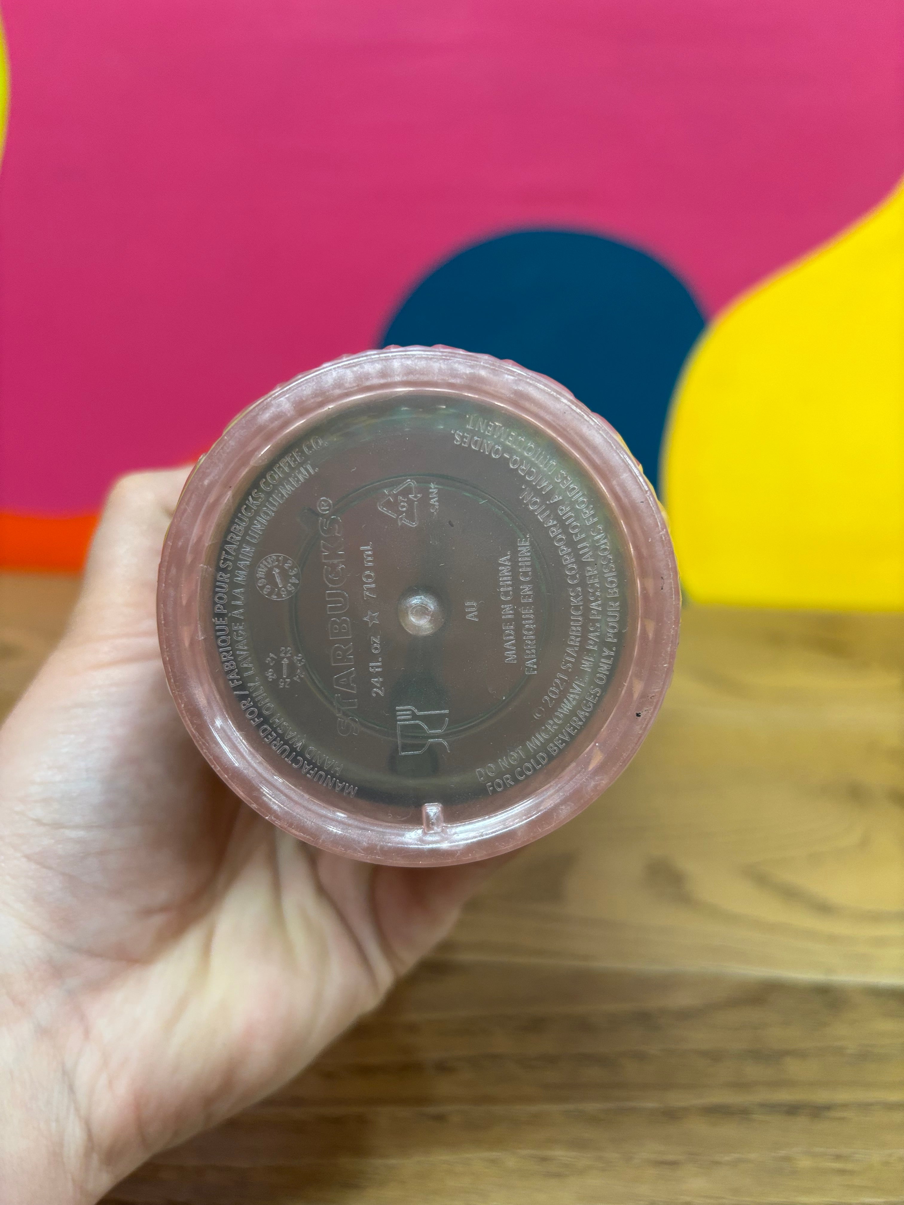 Starbucks Spring Pink Pearl 24oz Tumblr